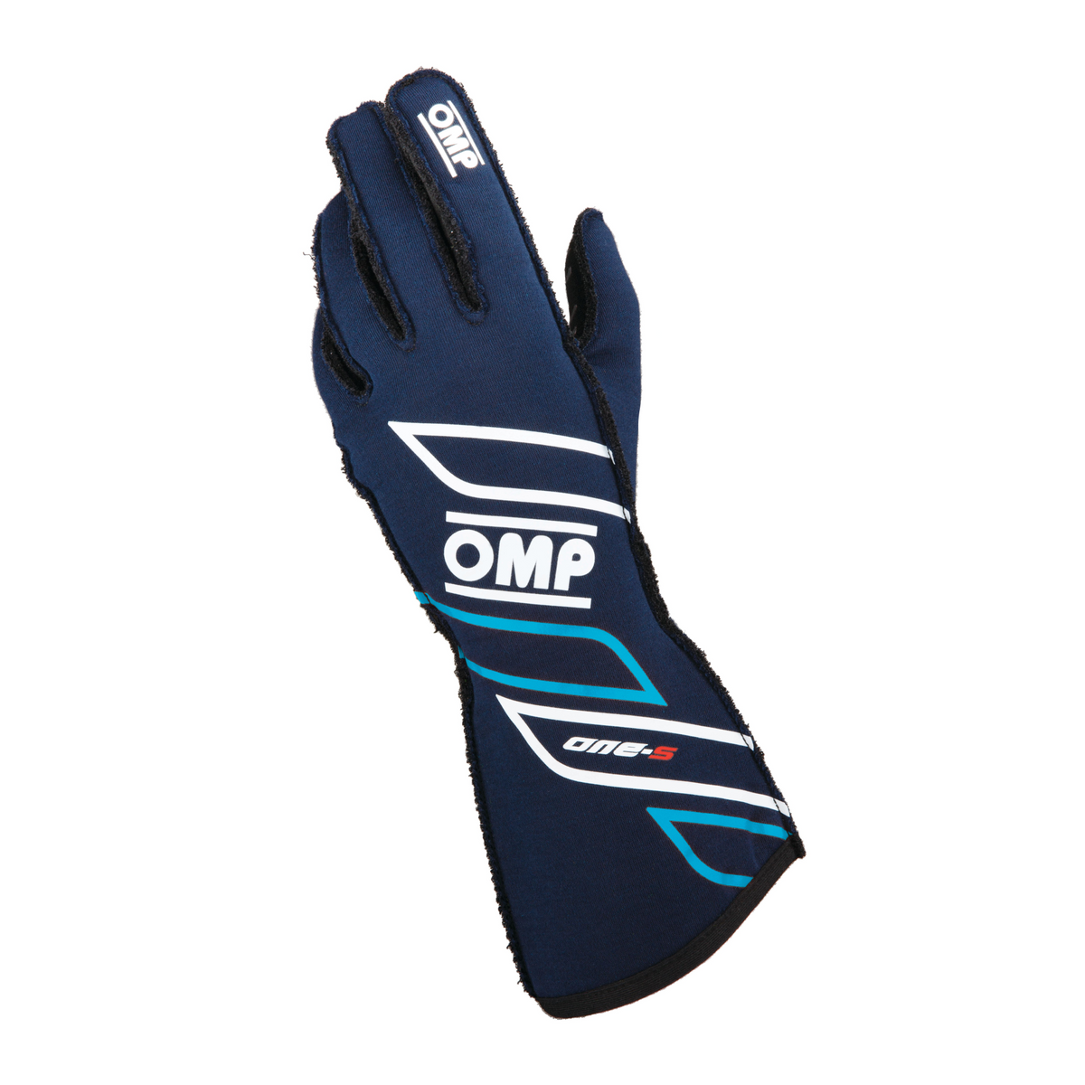 A single FIA 8856-2018 homologated COLOR OMP One-S Racing Glove.