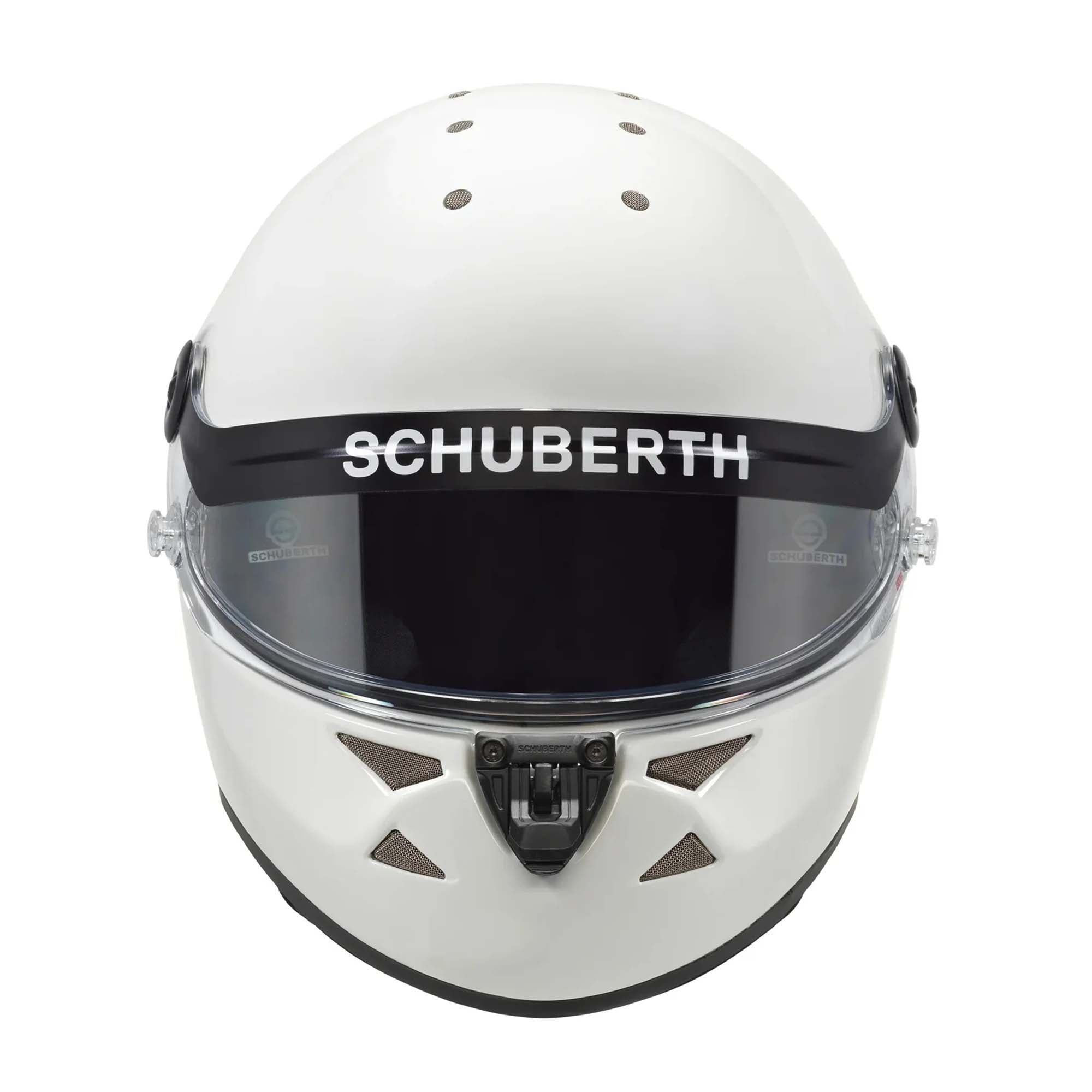 The front of the Schuberth SK1 Hybrid Karting Helmet.