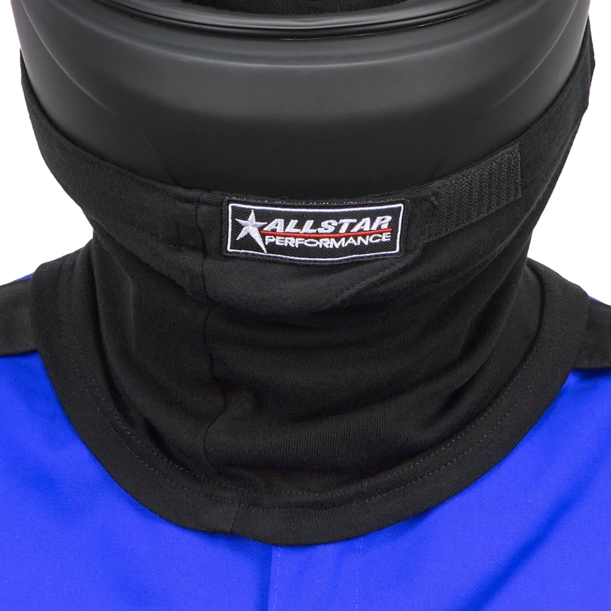The Allstar Performance Single Layer Helmet Skirt.