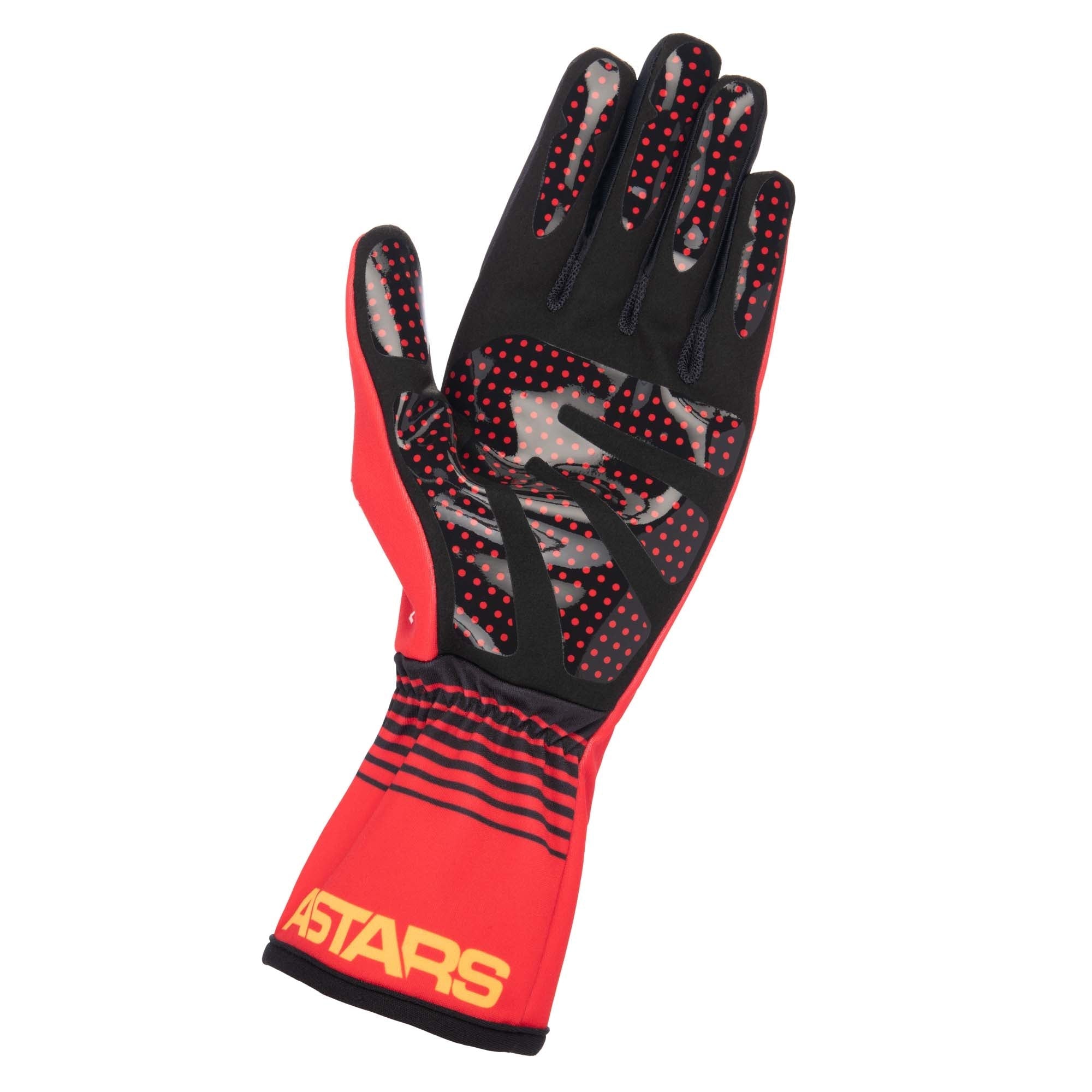 The palm of the red Alpinestars Tech-1 K Race v2 Karting Gloves - Future.