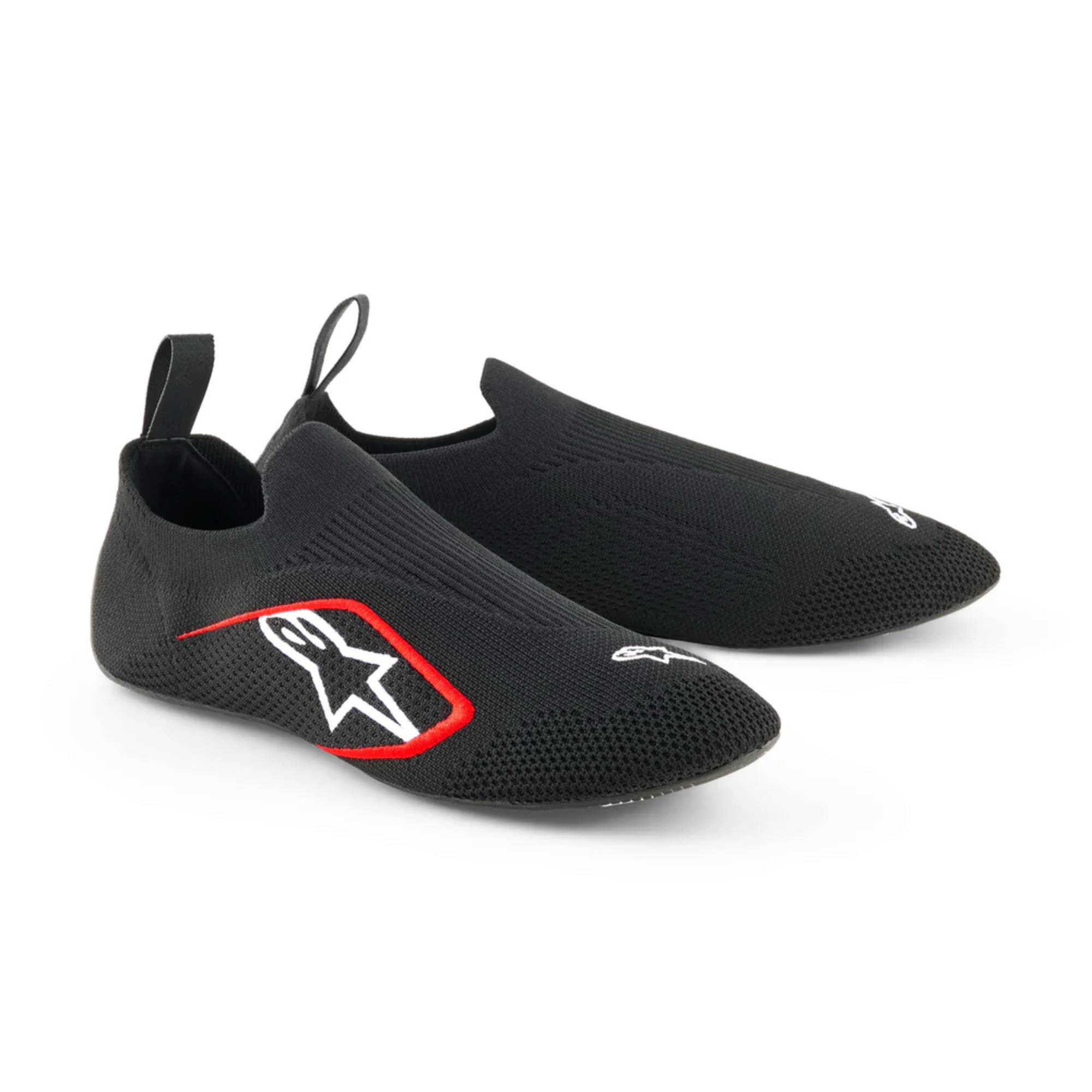 The black Alpinestars Tech Gaming Shoes.
