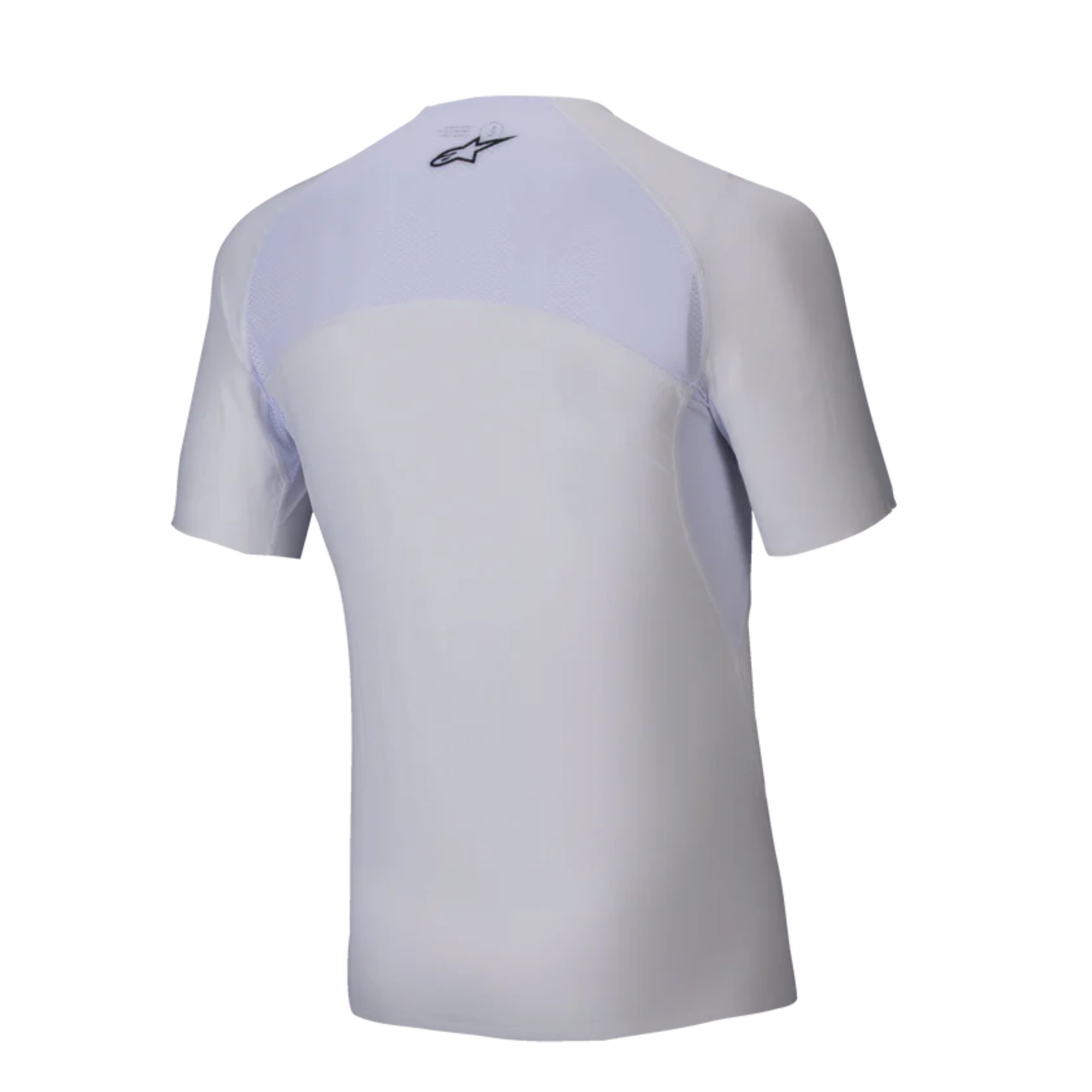 The back of the white Alpinestars Tech KX Karting T-Shirt.