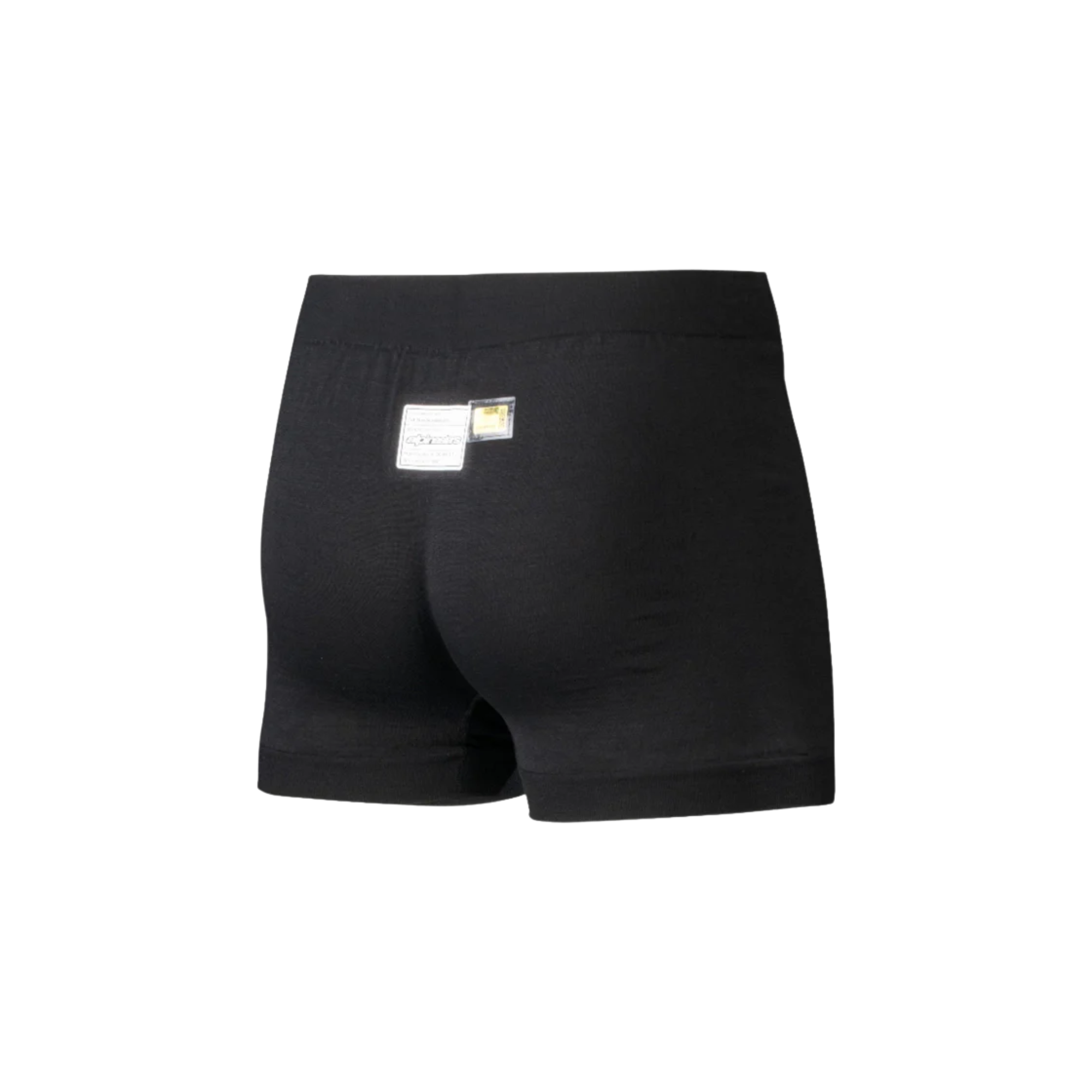 The back of the black Alpinestars Tech ZX Nomex Boxers.