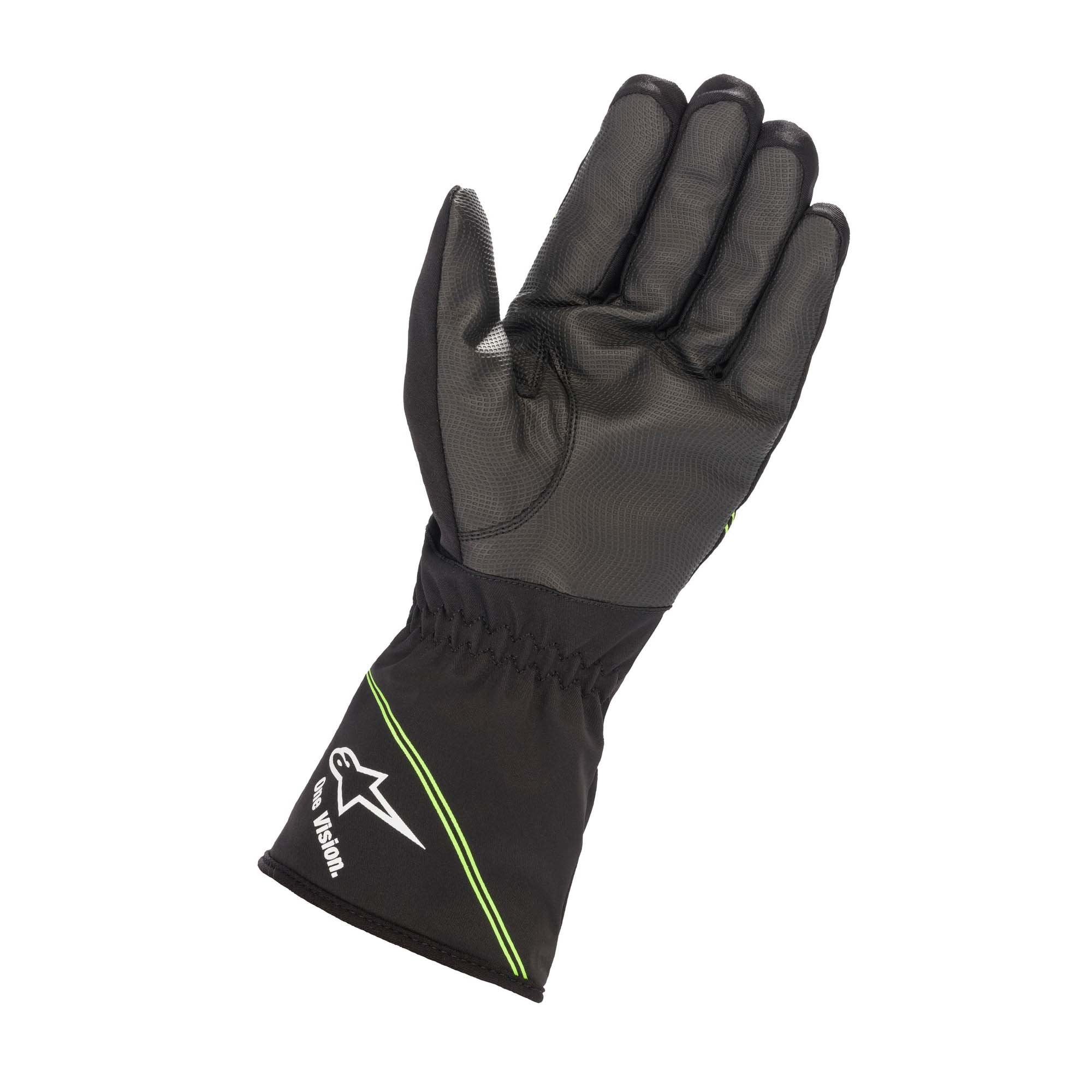 The palm of the Alpinestars Tempest v2 S WP Youth Karting Gloves.