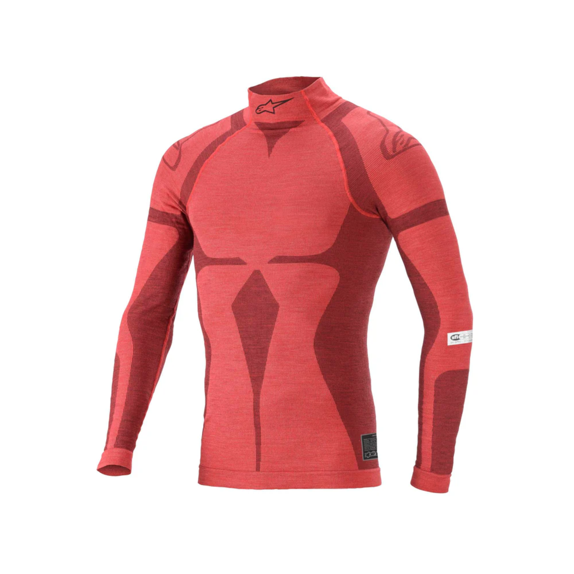 The red Alpinestars ZX Evo v2 Racing Undershirt.