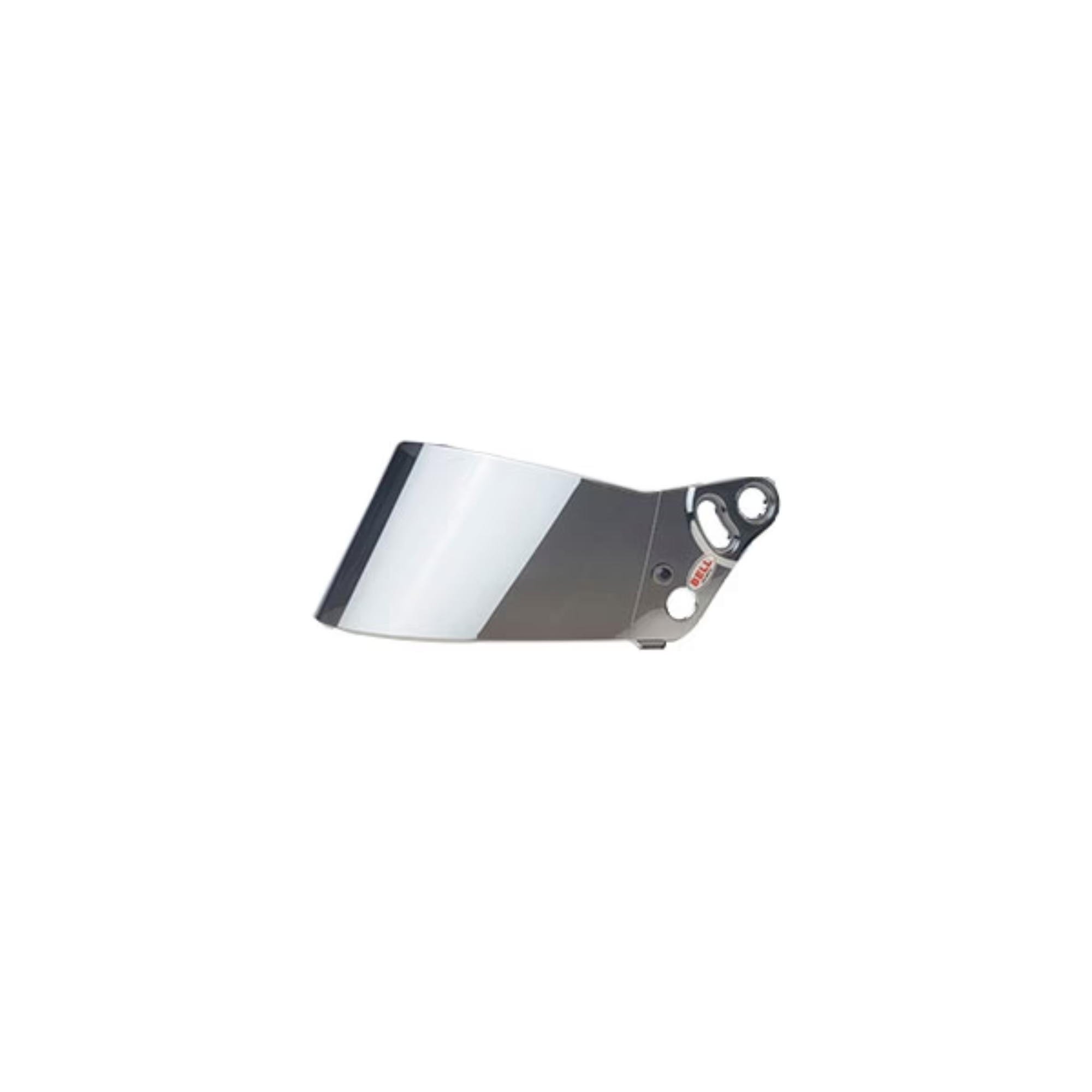 The silver chrome Bell 281 Helmet Shield.