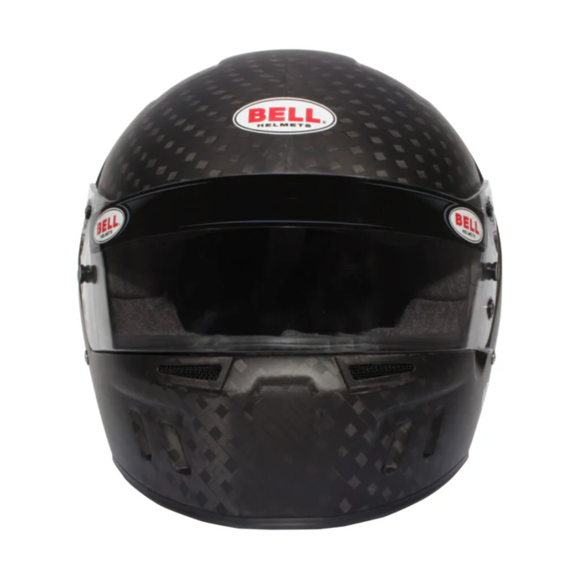 The front of the Bell HP6 Carbon Racing Helmet.