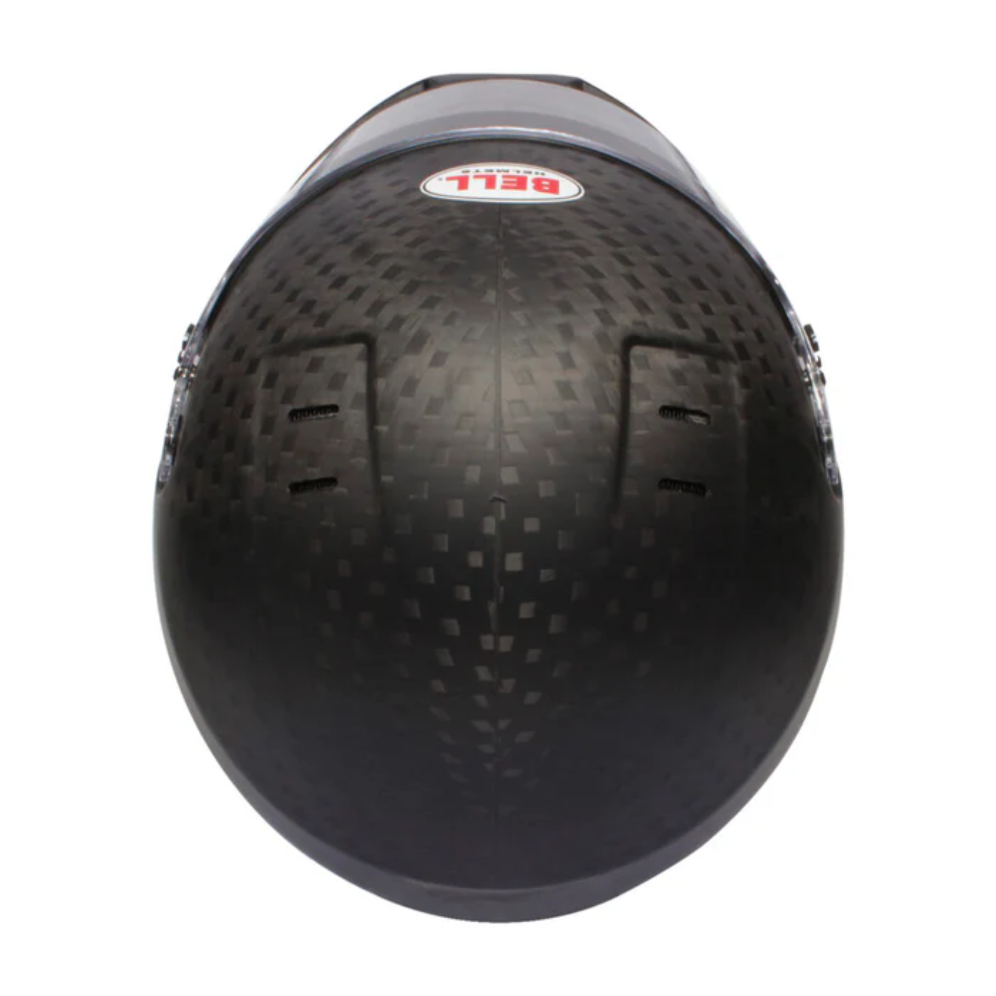 The top of the Bell HP6 Carbon Racing Helmet.