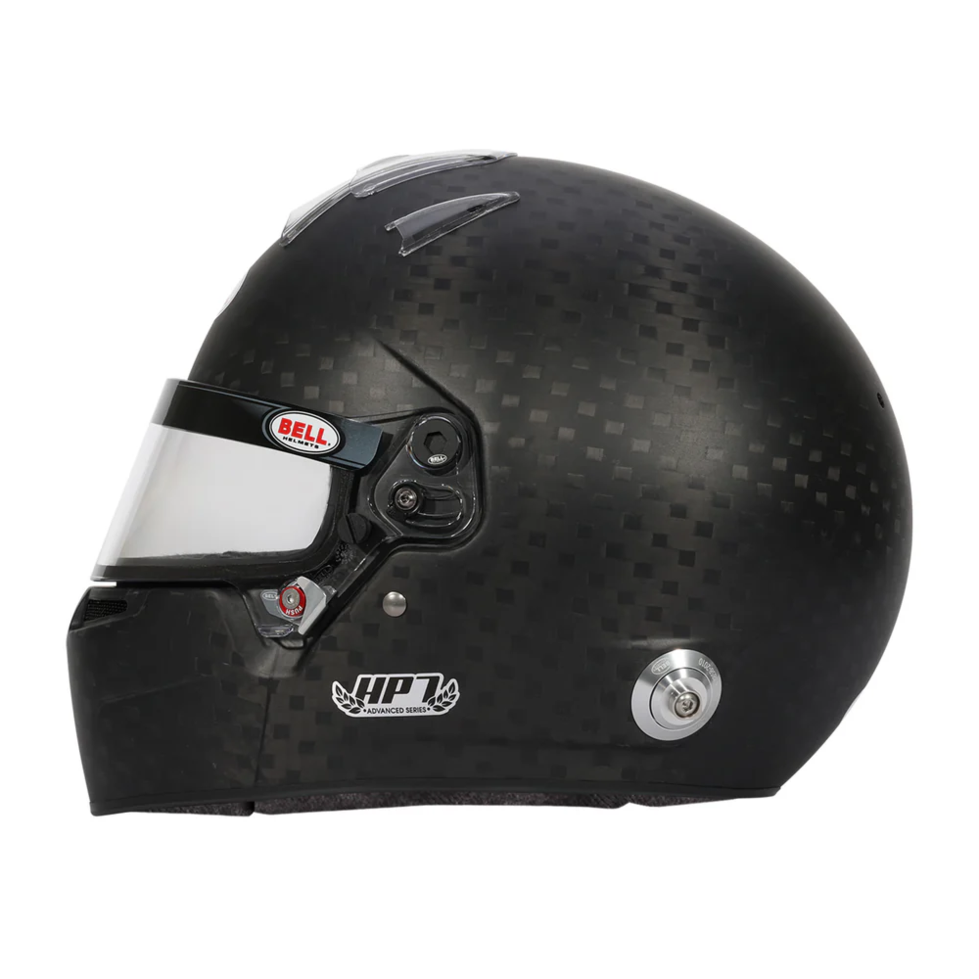 The side of the Bell HP7 Evo-IV Carbon Racing Helmet.