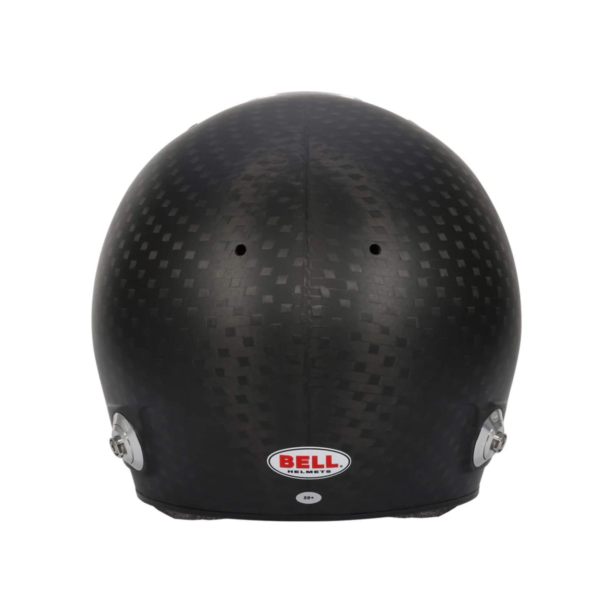The back of the Bell HP77 Evo-IV ABP Carbon Racing Helmet.