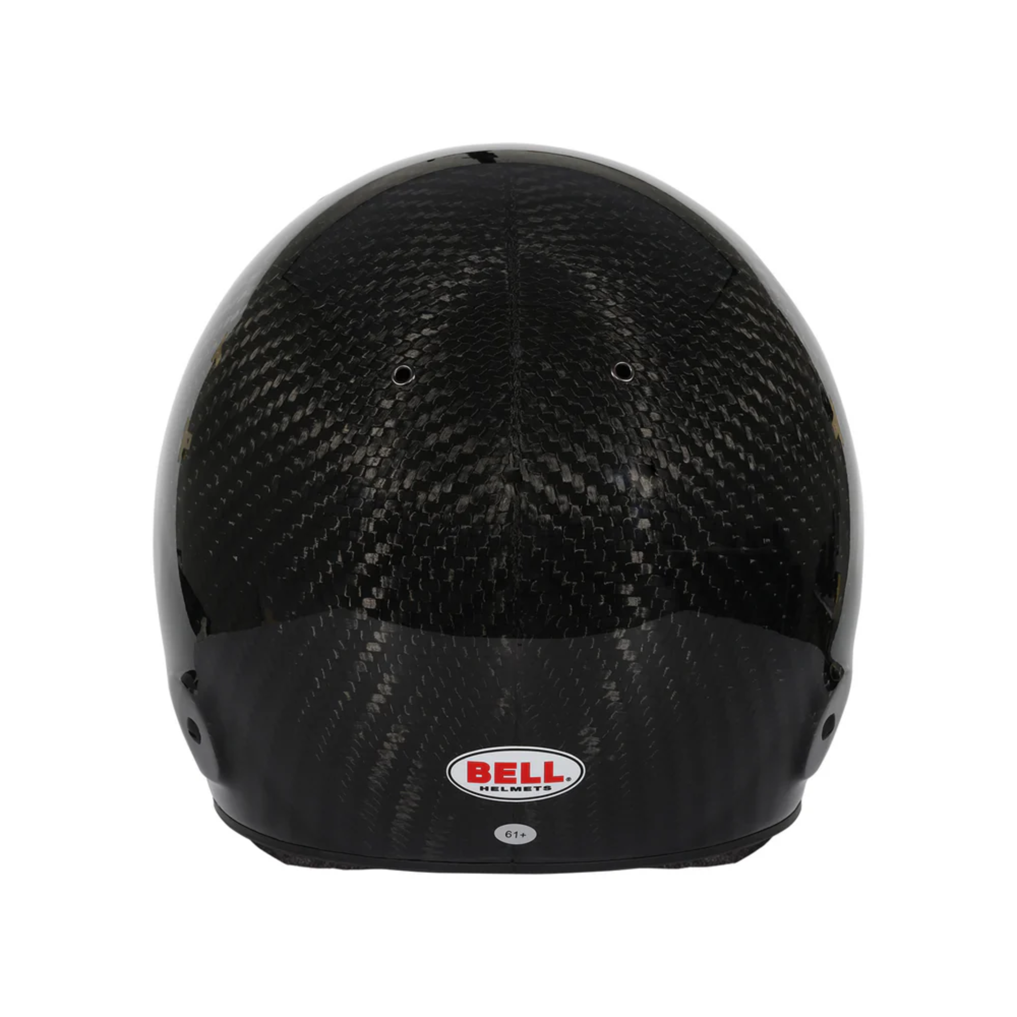 The back of the Bell M8 Ultra Carbon Racing Helmet.