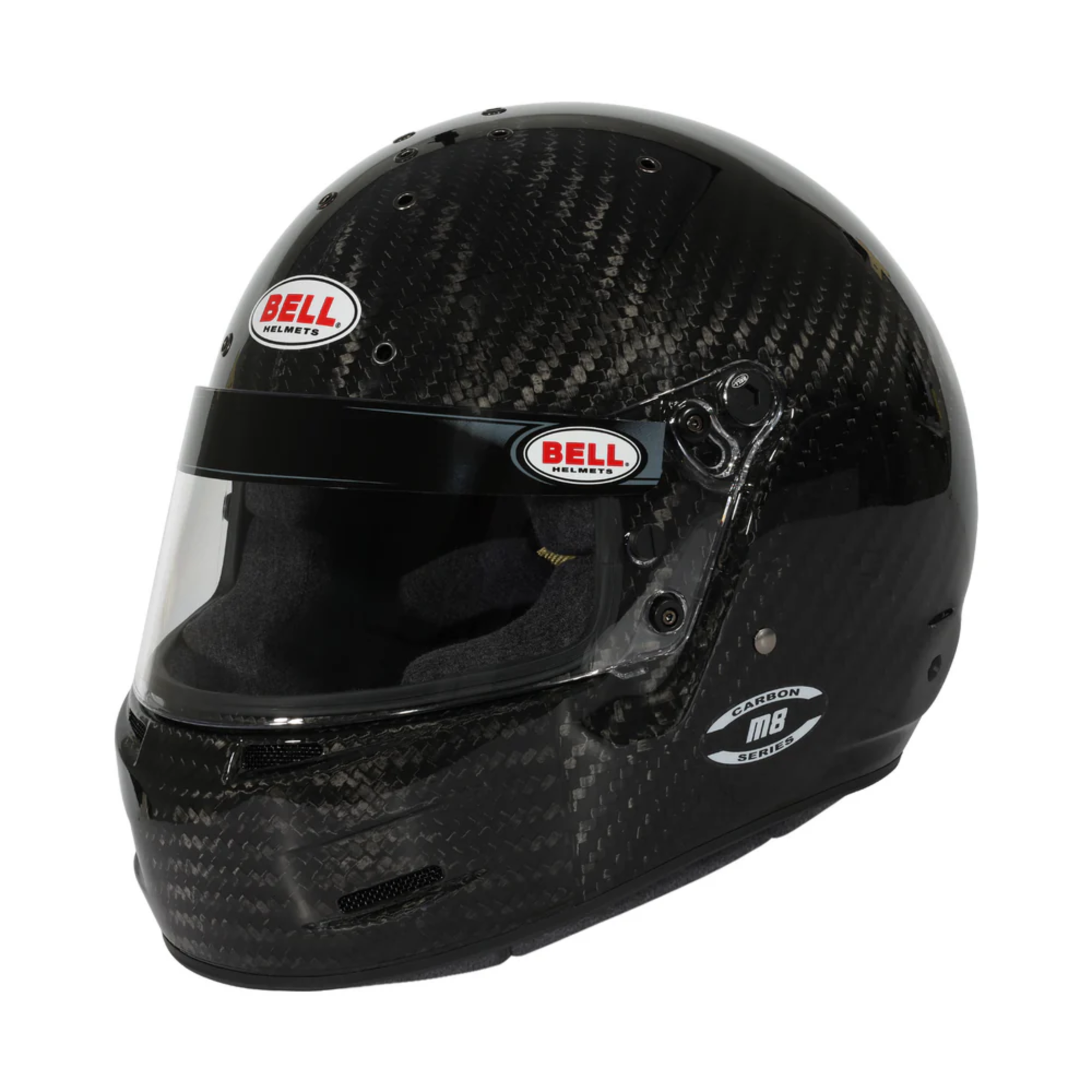 The Bell M8 Ultra Carbon Racing Helmet.
