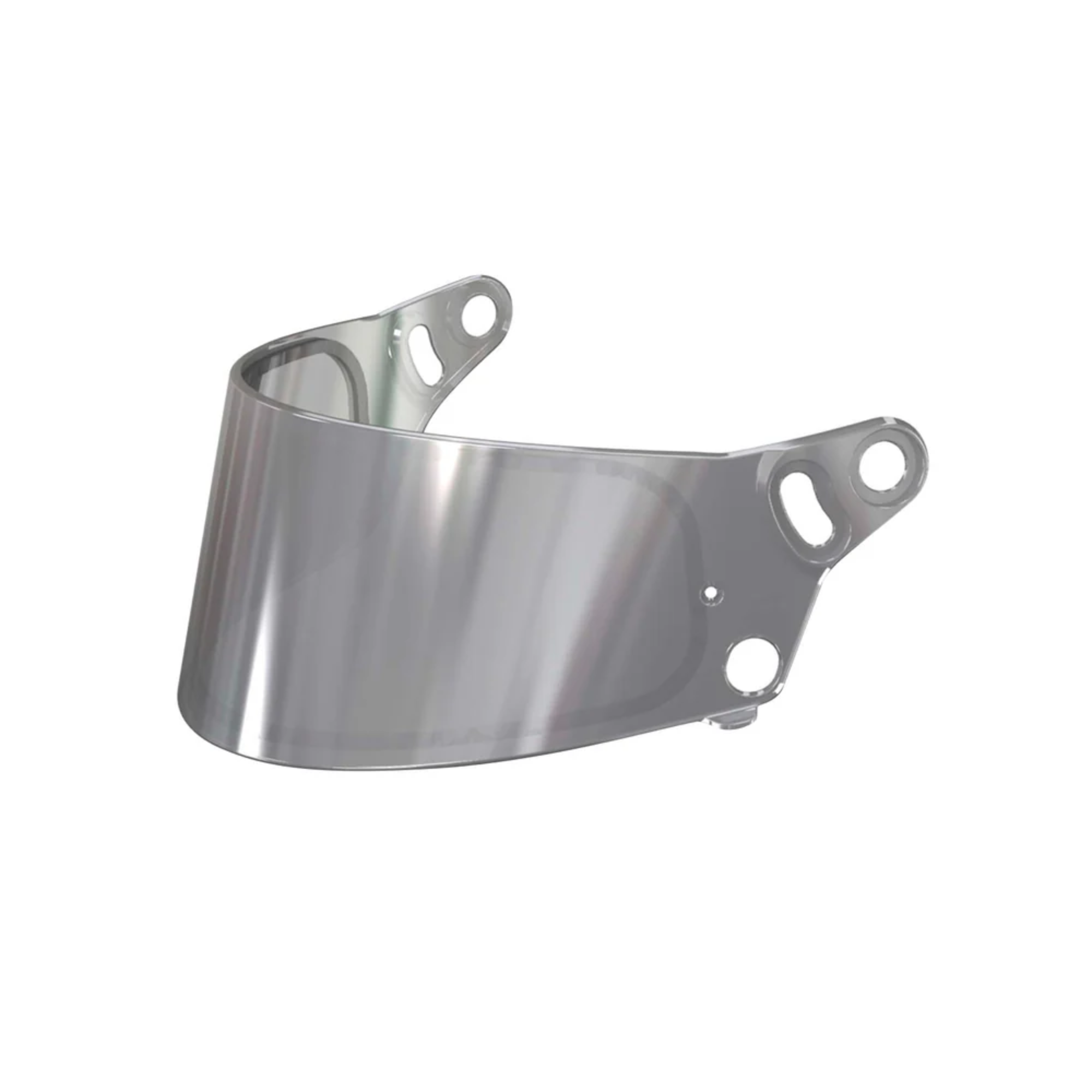 The silver chrome Bell SE03 DSAF Fog Free Helmet Shield.