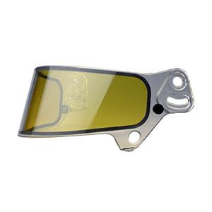 The yellow Bell SE07 2mm Helmet Shield.