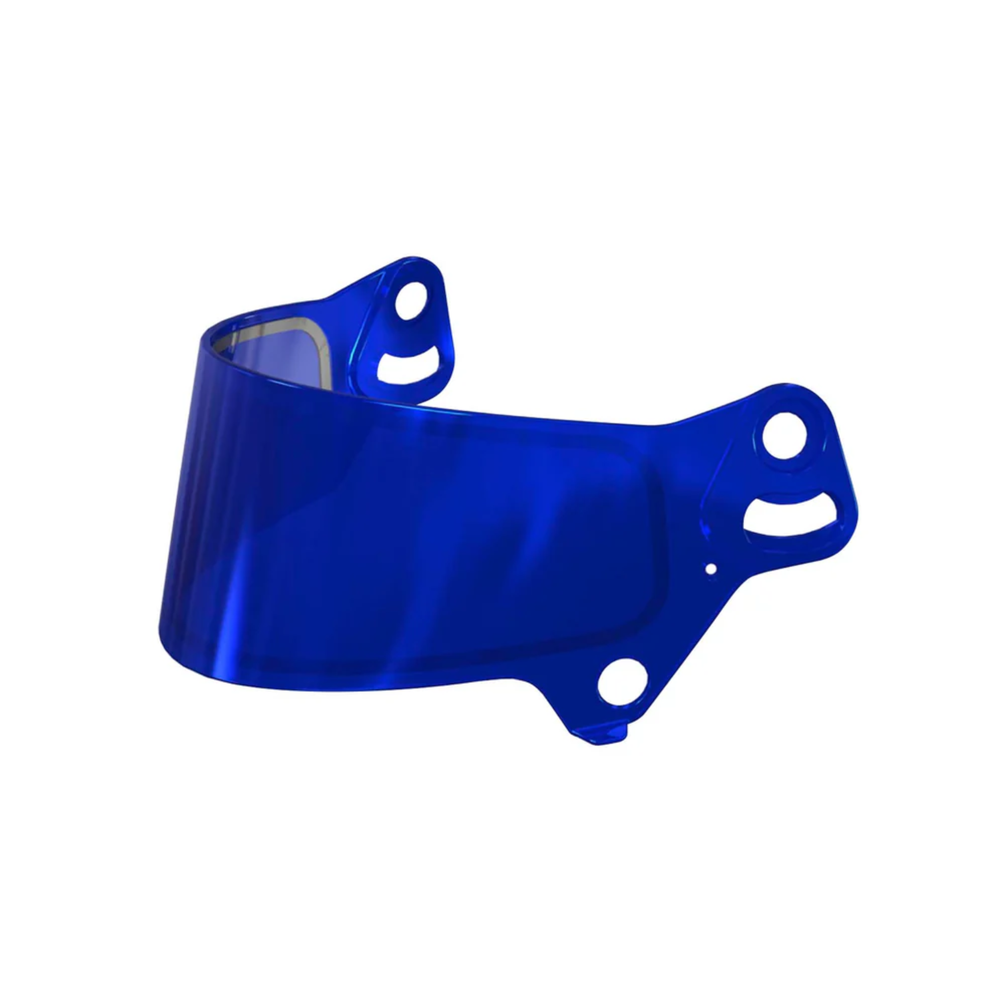 The blue chrome Bell SE07 DSAF Fog Free Helmet Shield.