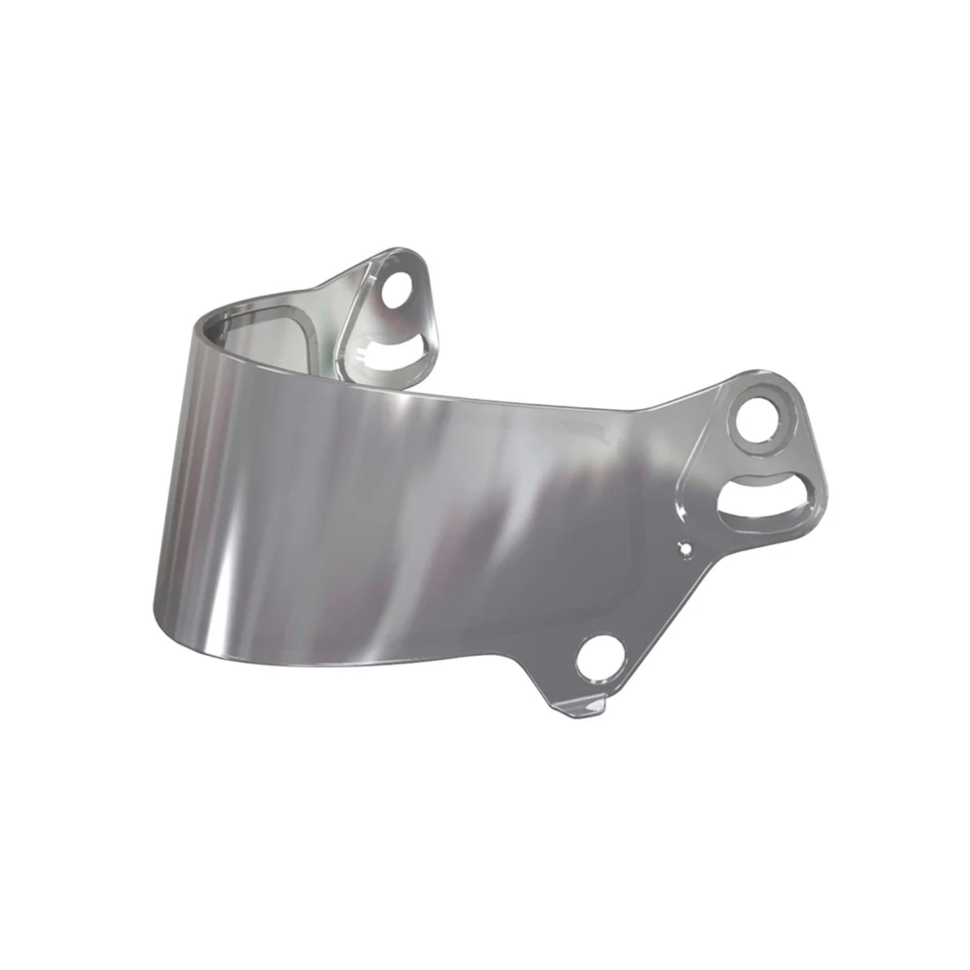 The silver chrome Bell SE07 DSAF Fog Free Helmet Shield.