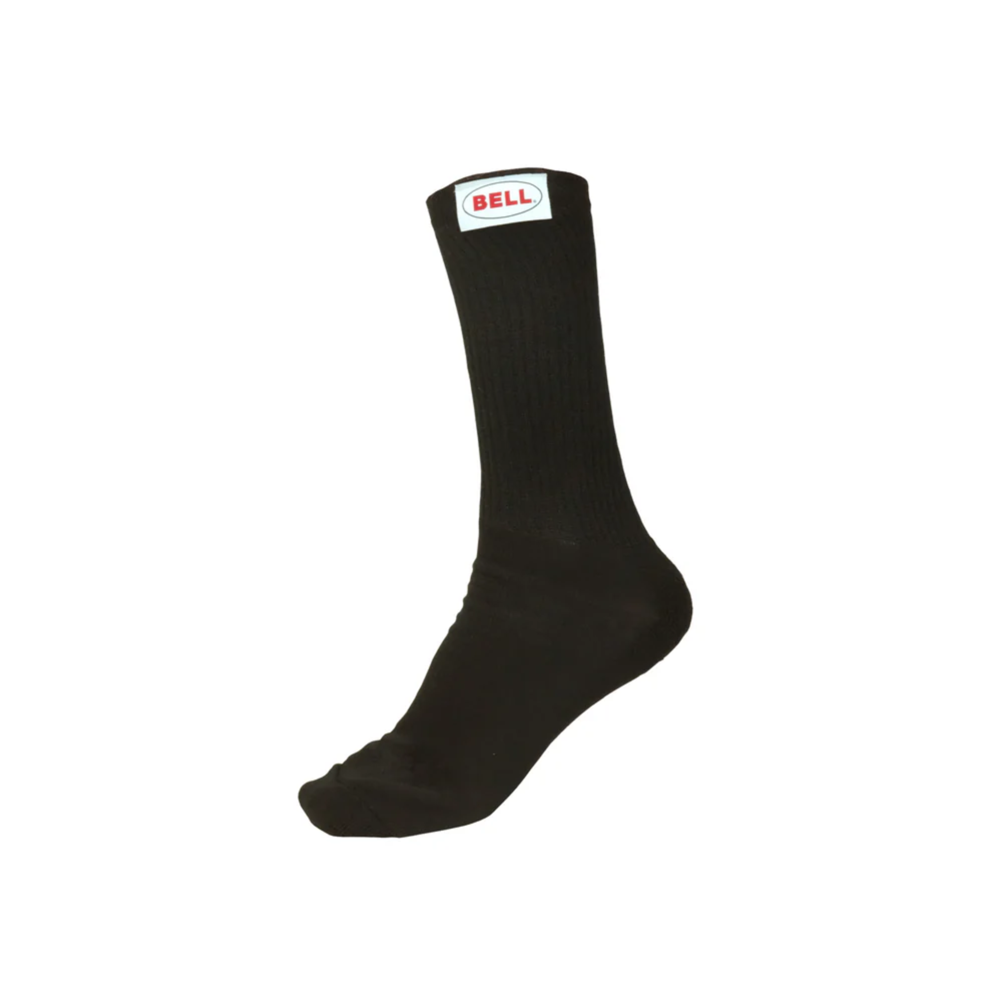 The black Bell Sport-TX Fire Resistant Racing Socks - SFI 3.3.