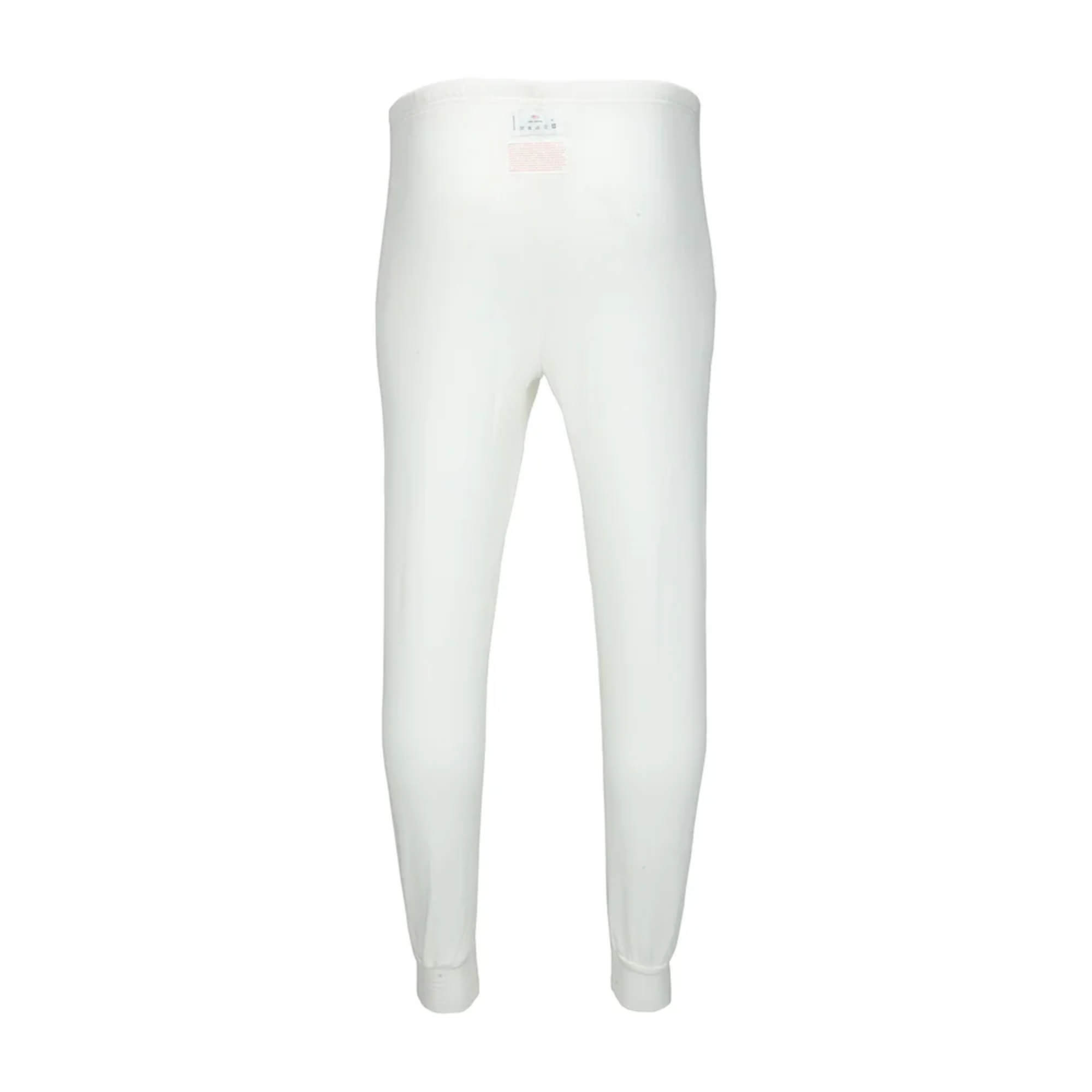 The back of the white Bell Sport-TX Fire Resistant Racing Underpants - SFI 3.3.