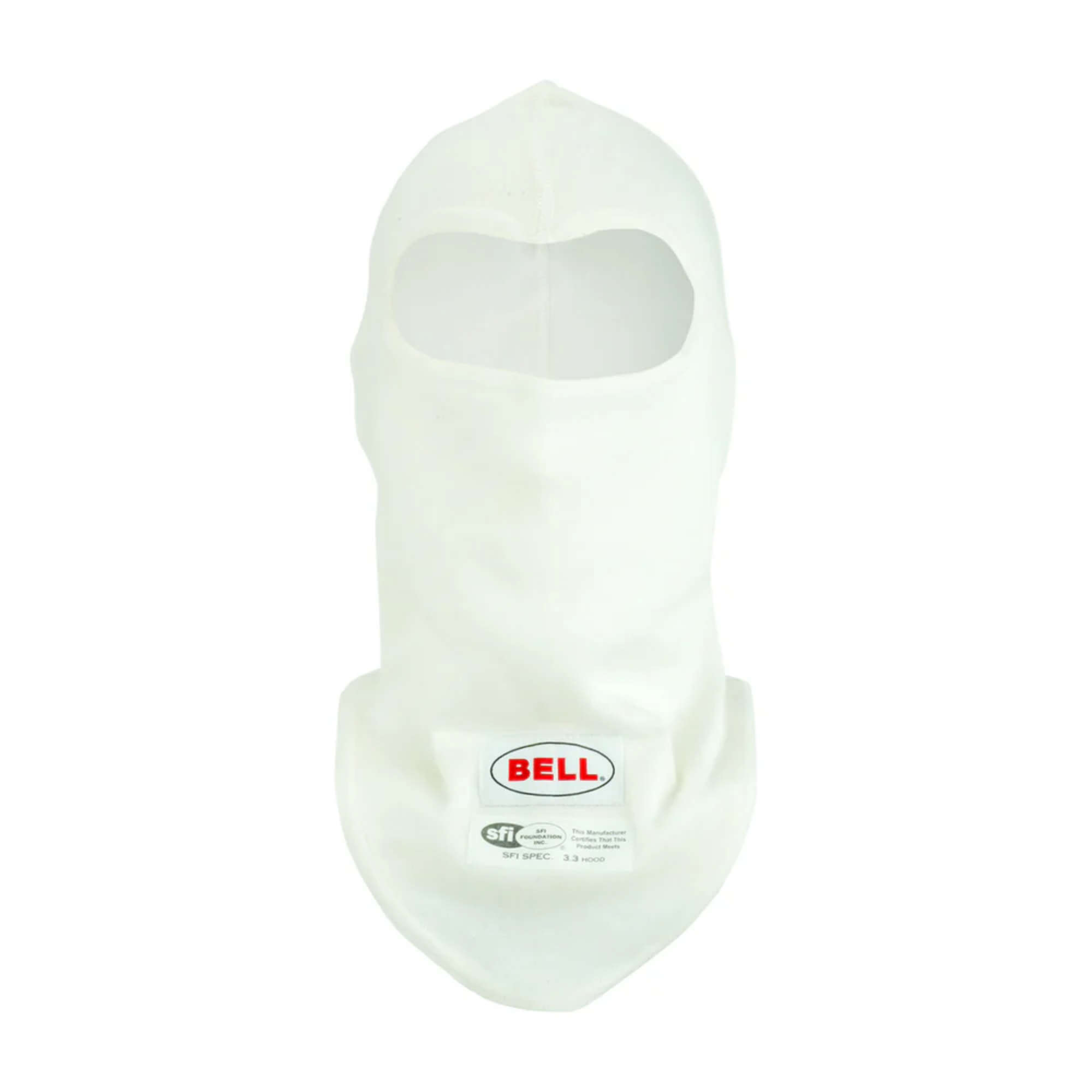 The white Bell Sport-TX Racing Balaclava from Bell.