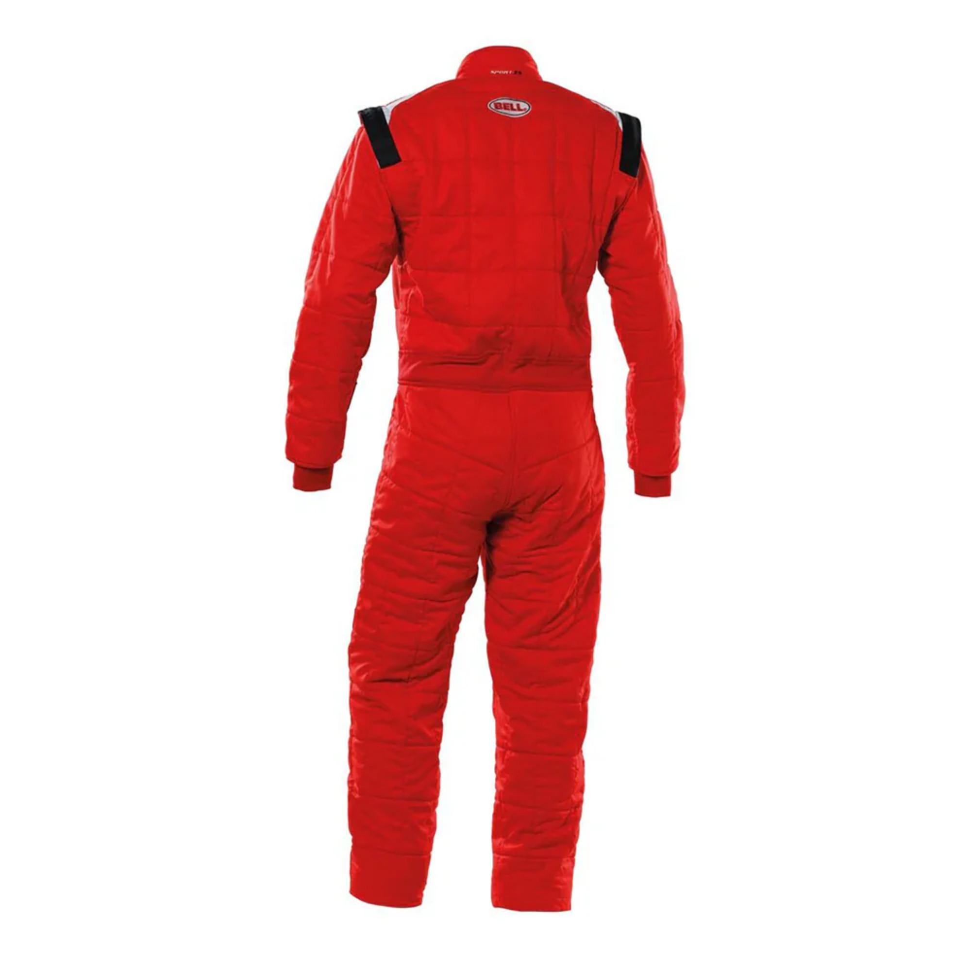 The back of the red Bell Sport-TX Racing Suit from Bell.