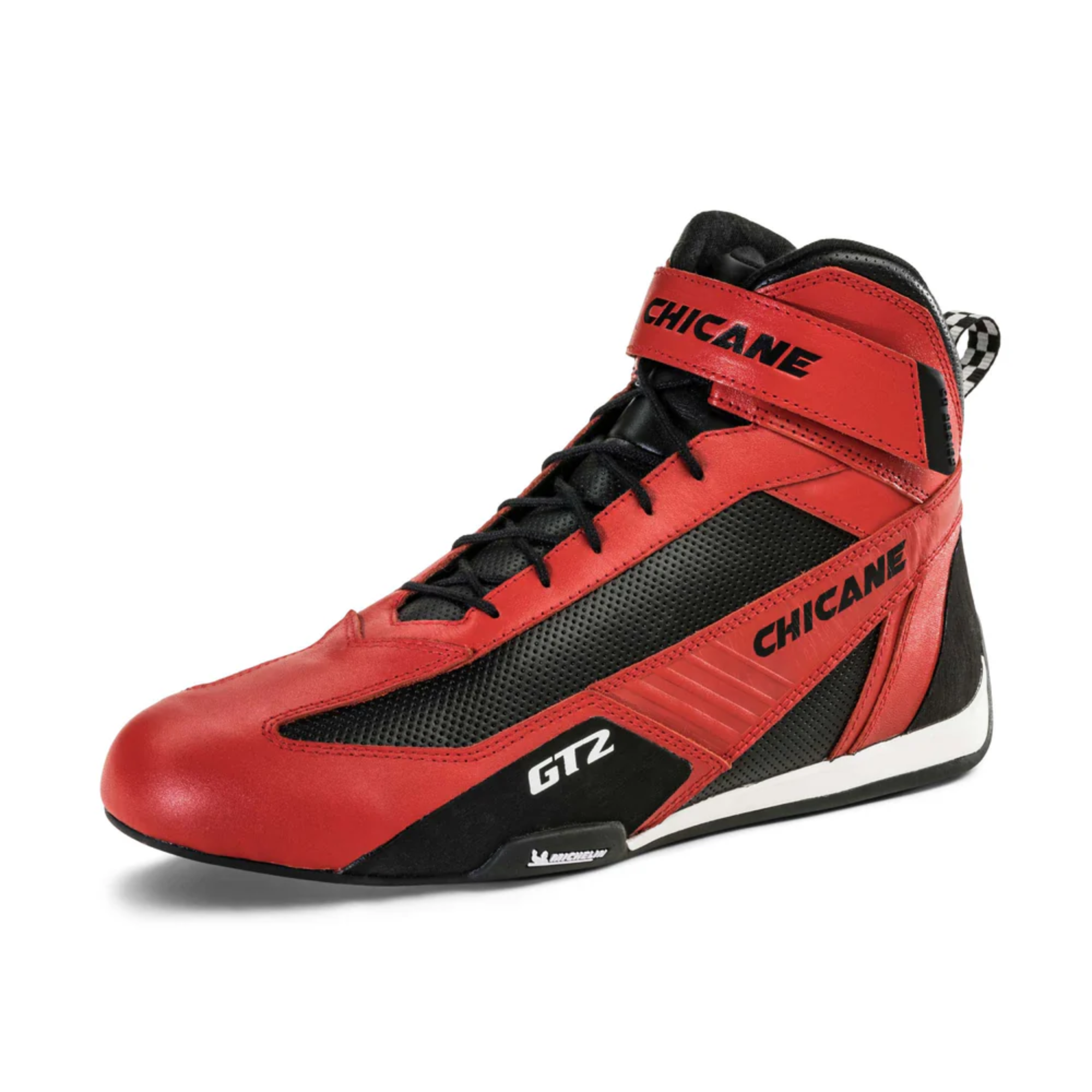The red Chicane GT2 Racing Shoes - SFI 3.3.