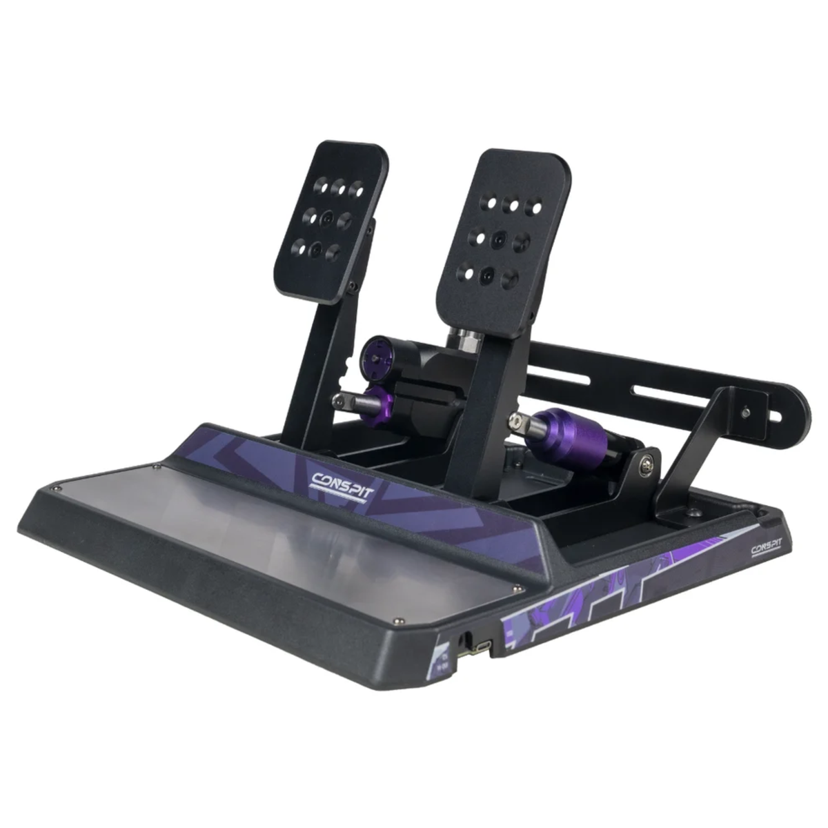 The pedals included in the Conspit ARES APEX Bundle.