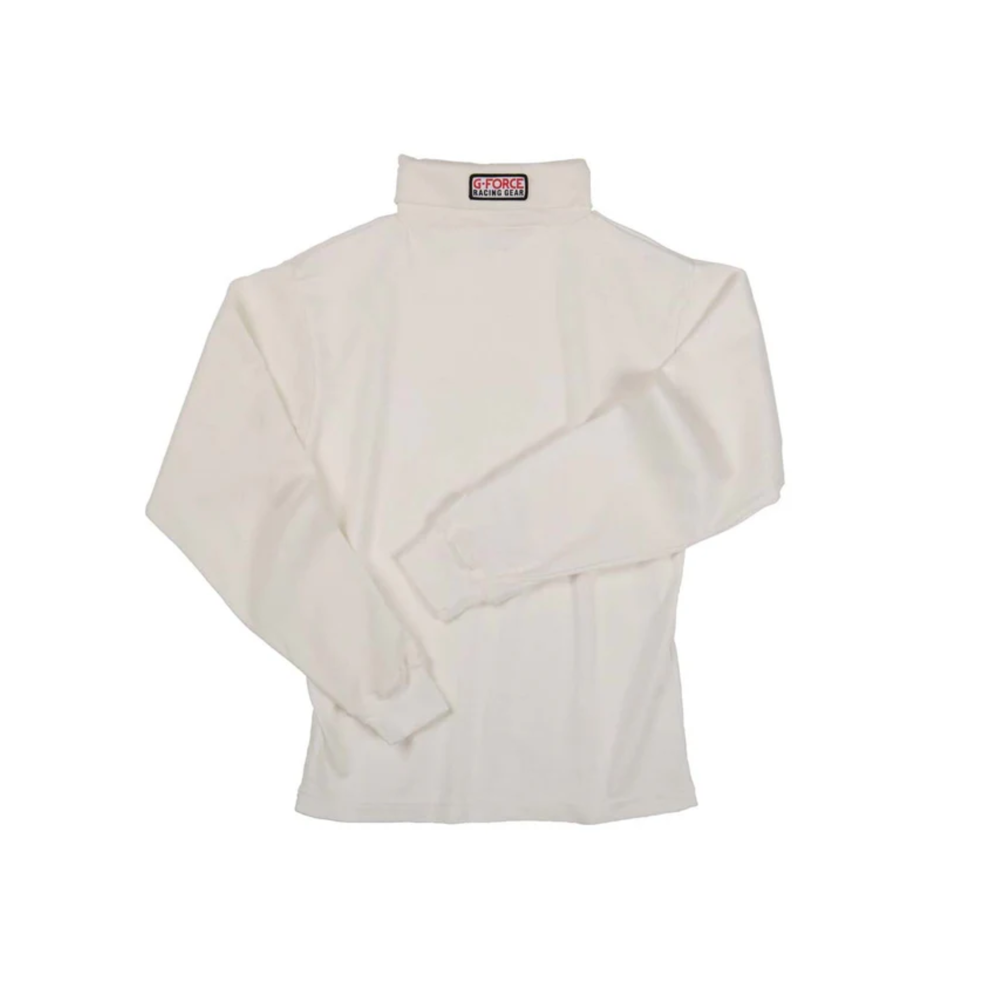 The white G-Force SFI 3.3 Fire Resistant Racing Undershirt.