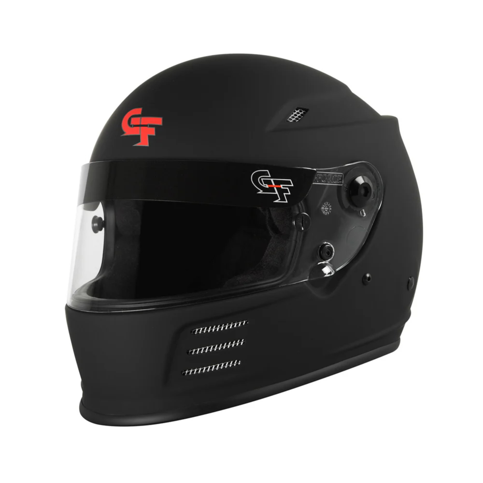 The flat black G-Force Revo SA2020 Helmet from G-Force.