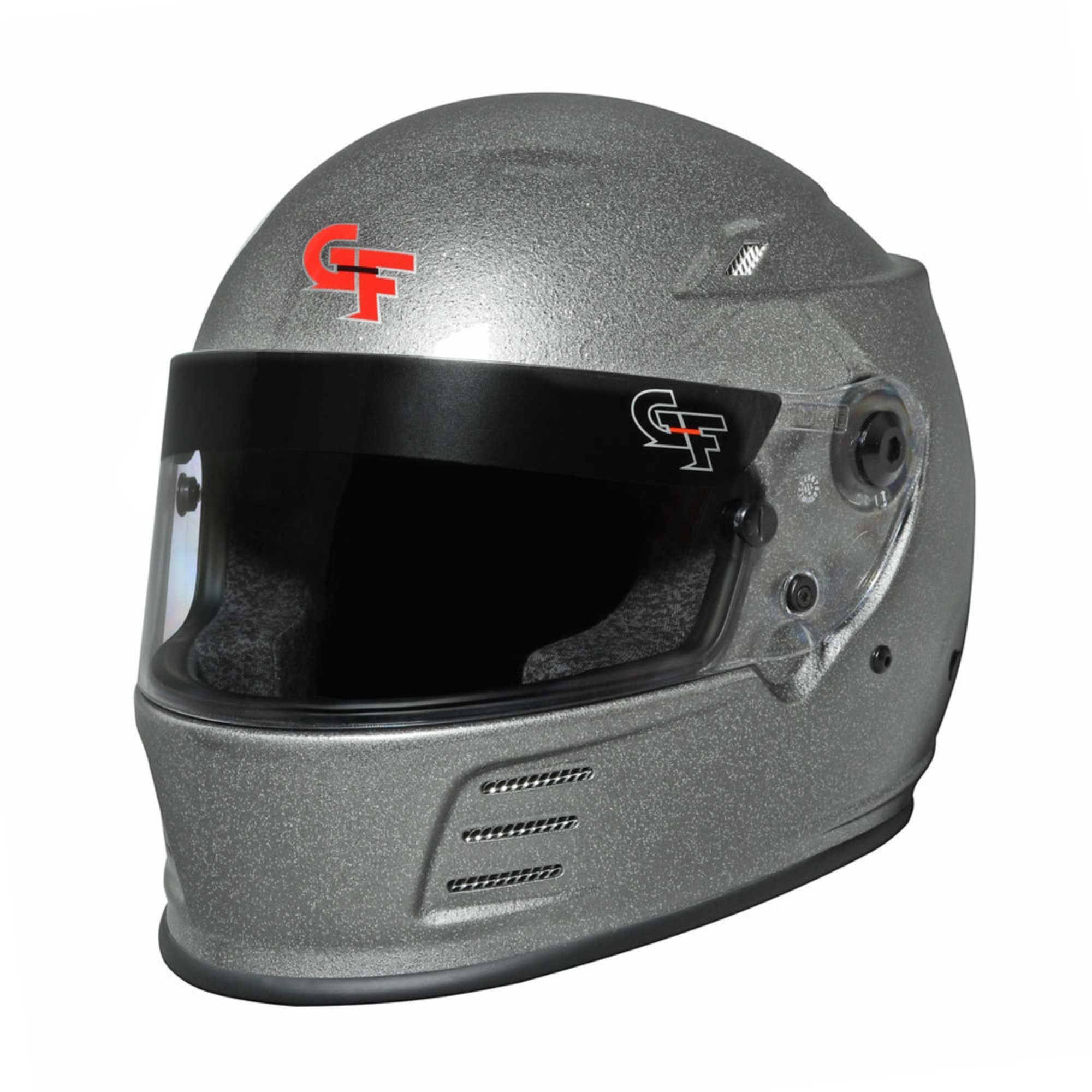 The silver G-Force Revo SA2020 Helmet from G-Force.