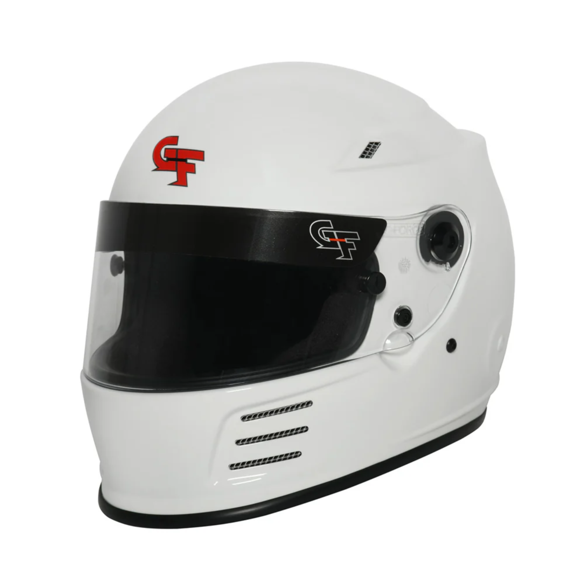 The white G-Force Revo SA2020 Helmet from G-Force.