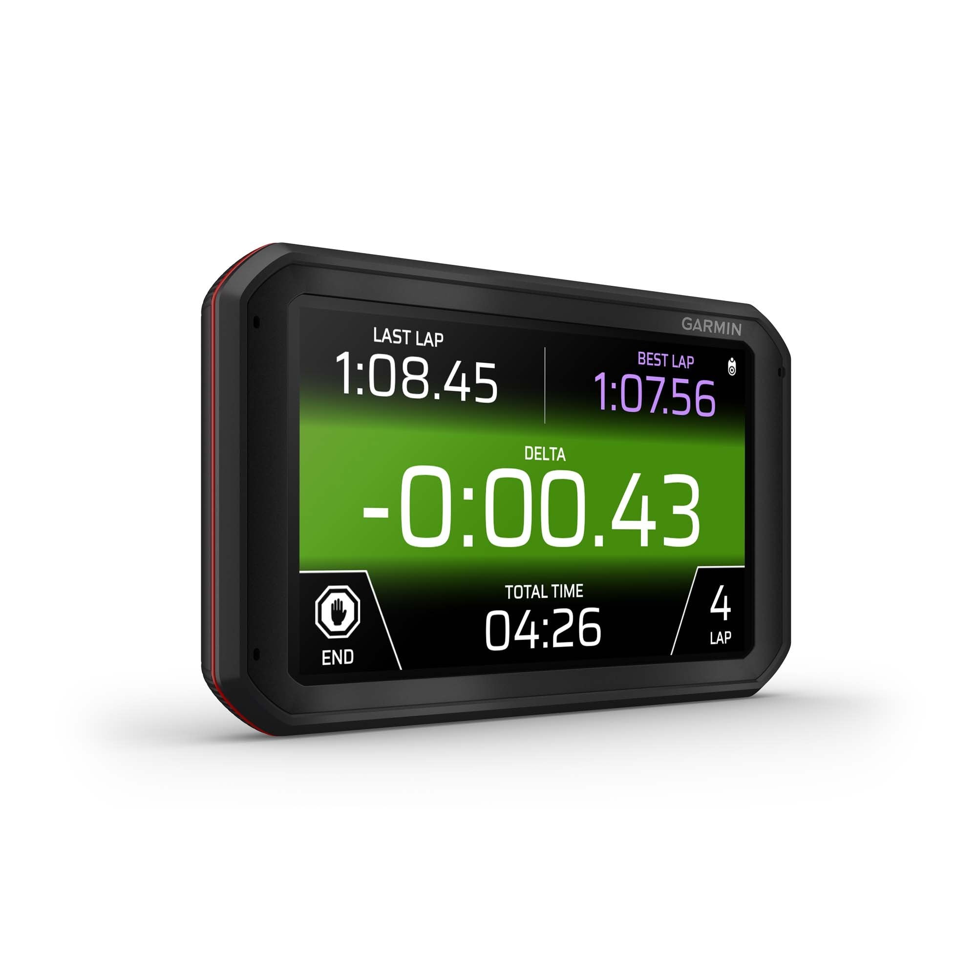 The Garmin Catalyst Driving Performance Optimizer.