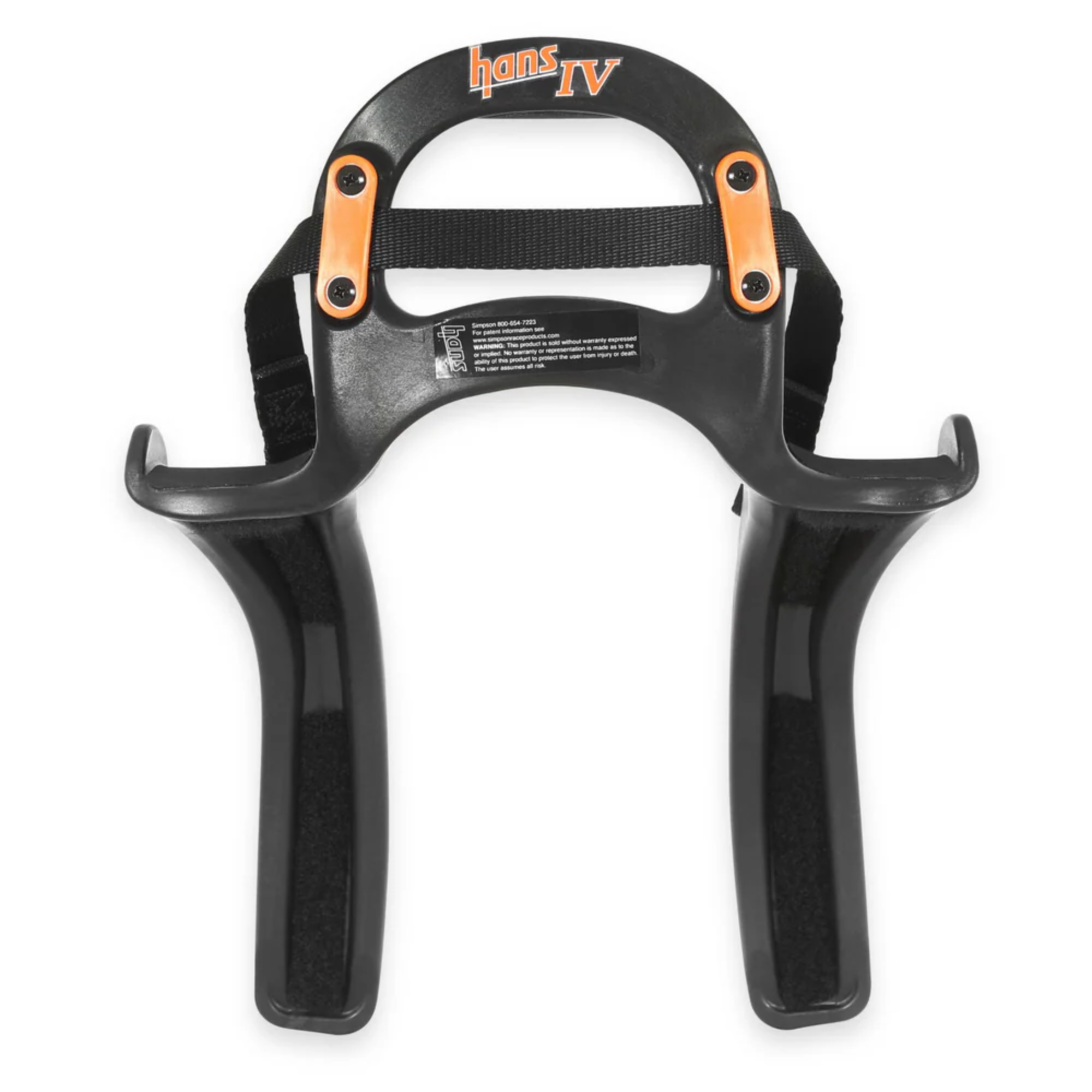 The Hans IV SFI/FIA Device - Post Anchor from HANS shown from the back.