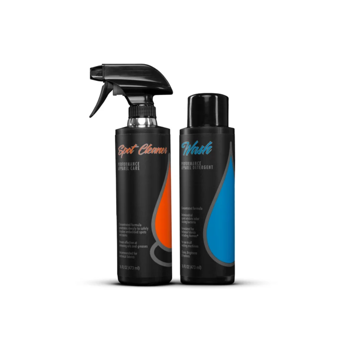 The Molecule Nomex Wash Kit featuring a 16oz wash and spot cleaner.