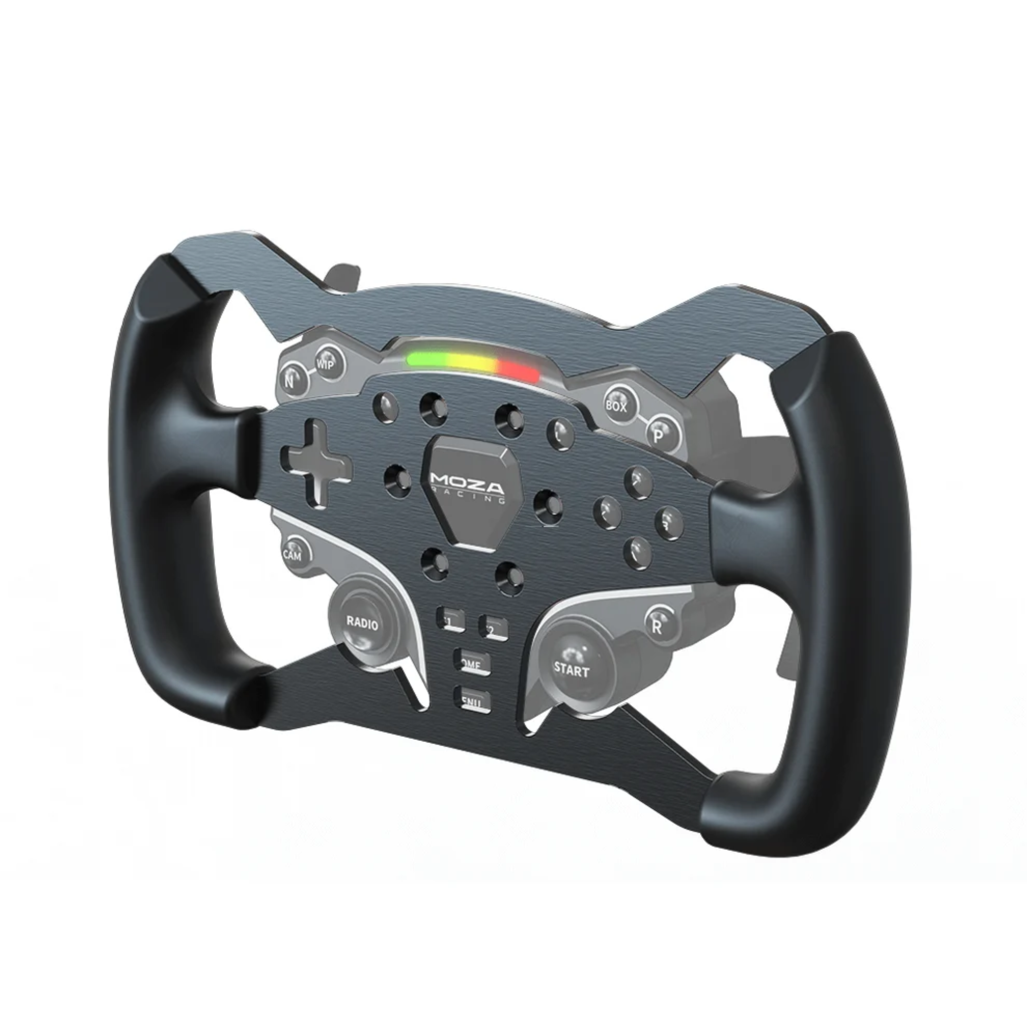 The Moza Racing ES Formula Steering Wheel Mod on a Moza ES Sim Racing Steering Wheel.