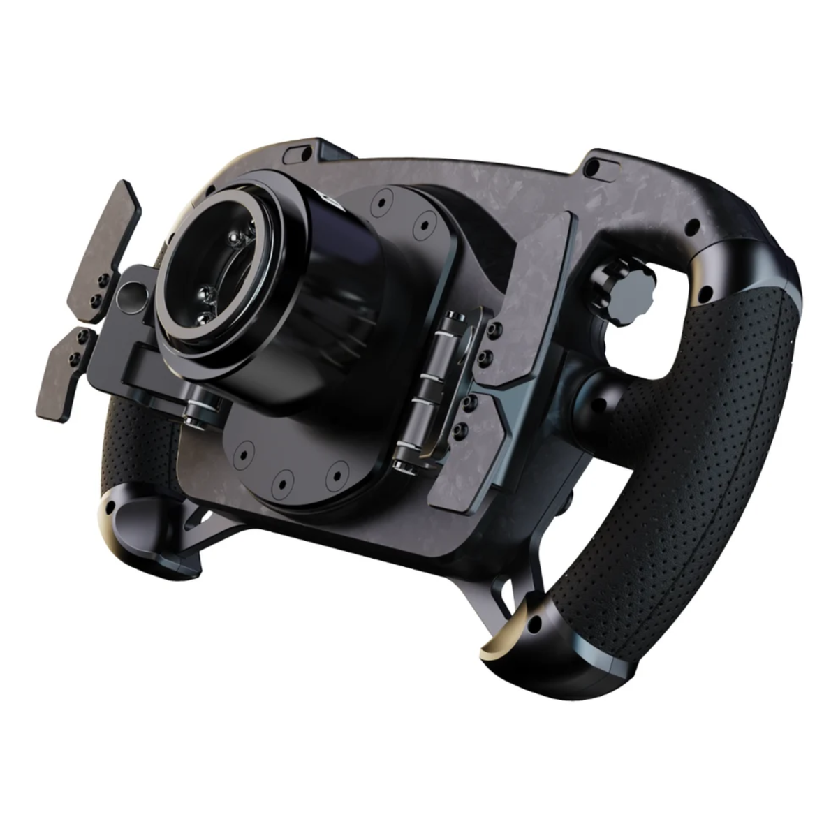 The back of the Moza Racing GS V2P GT Steering Wheel.