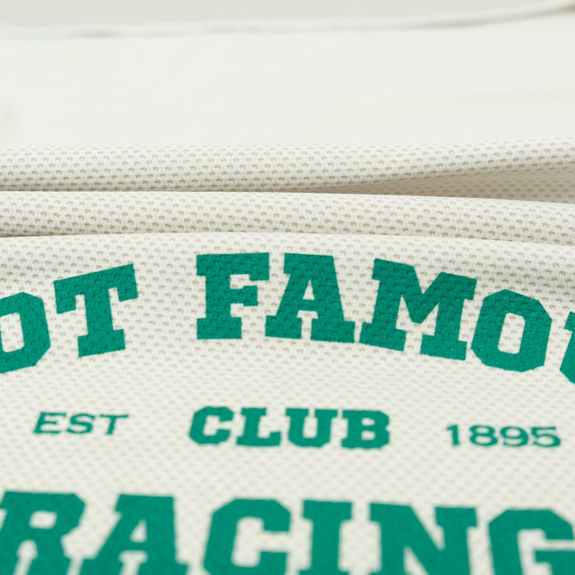 The Paddock Cooling Towel from Not Famous Racing Apparel close up.
