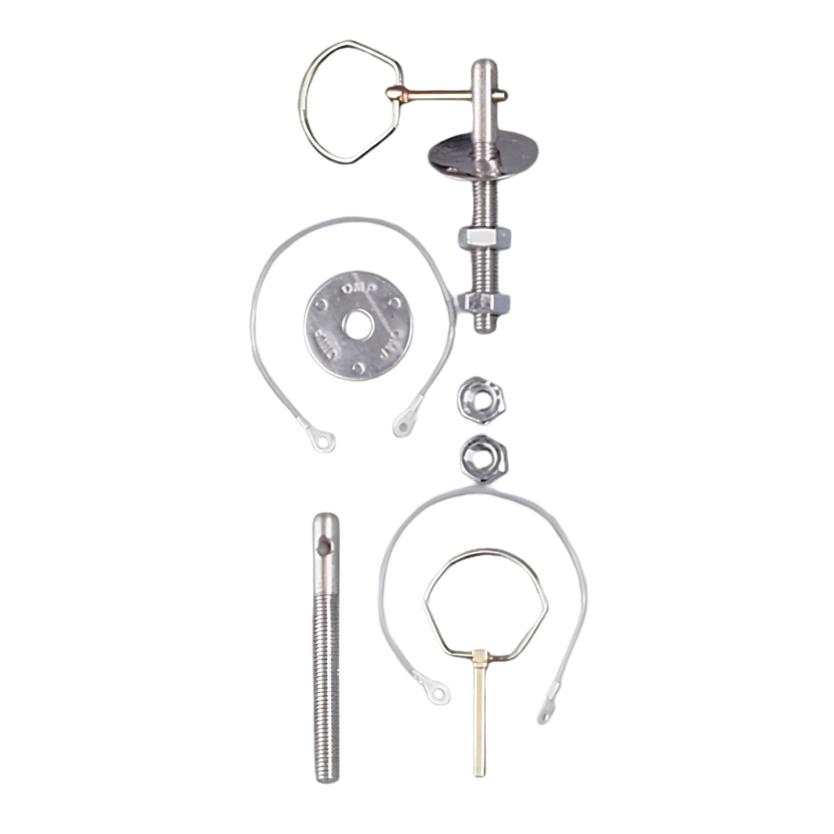 The OMP EB/489 Stainless Steel Hood Pin Set.