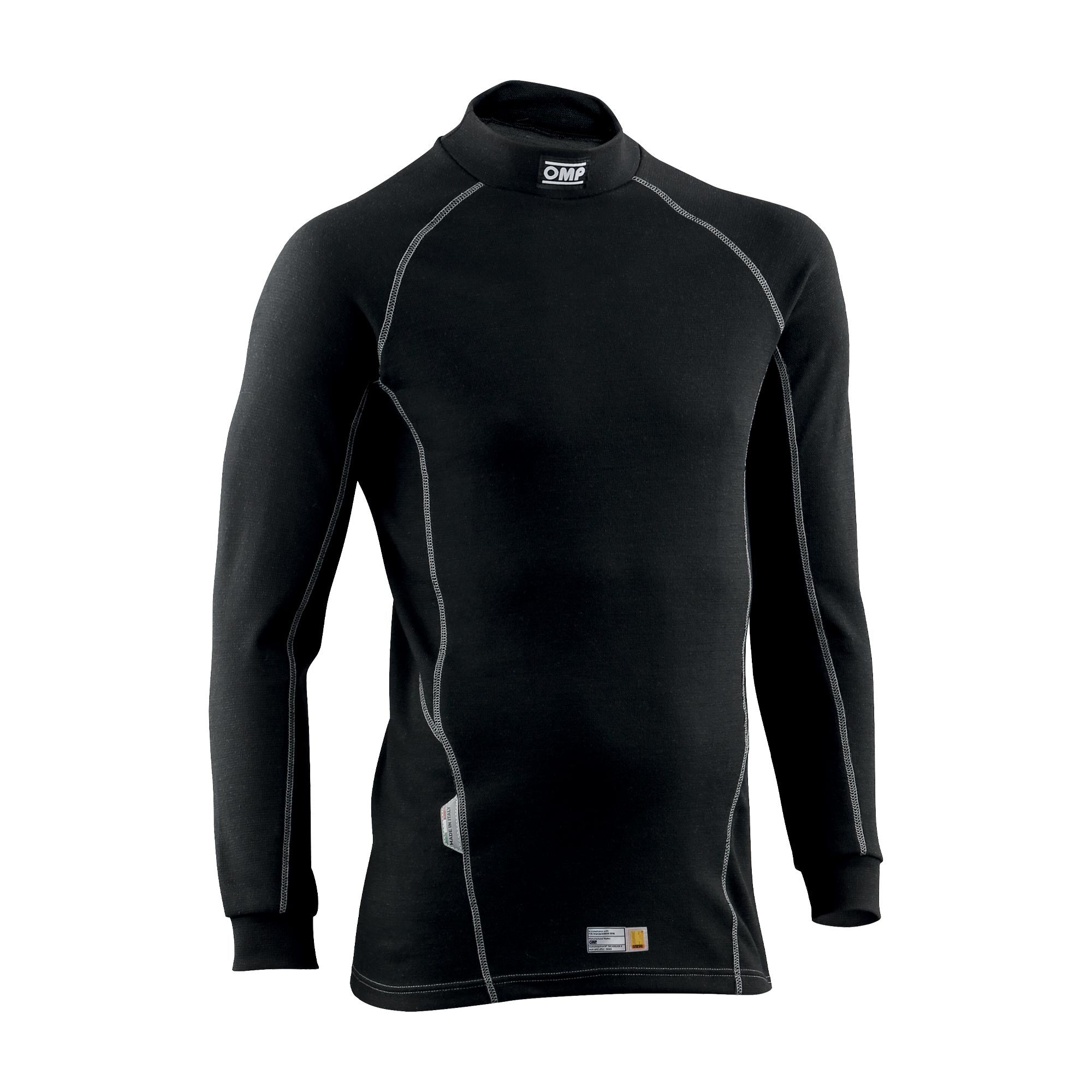 The black OMP First Racing Undershirt.