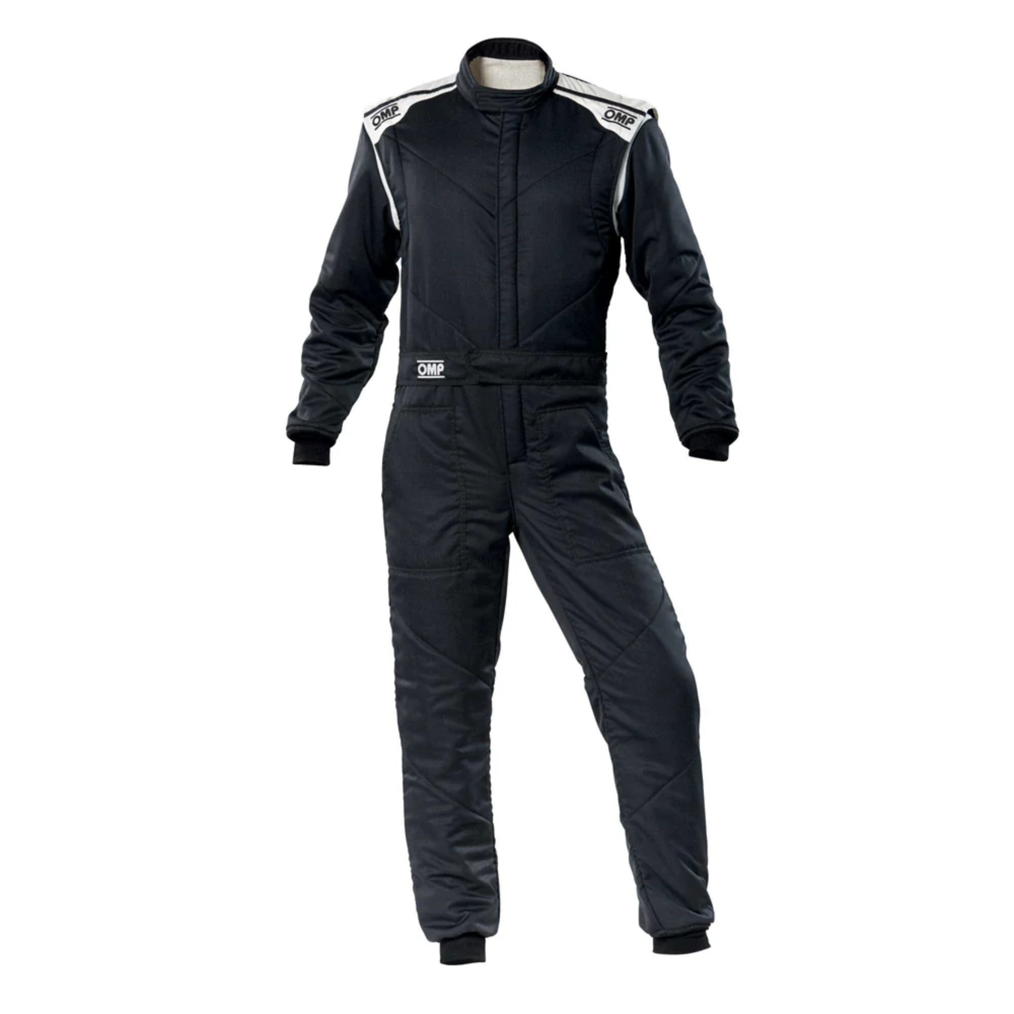 The black OMP First-S Racing Suit.