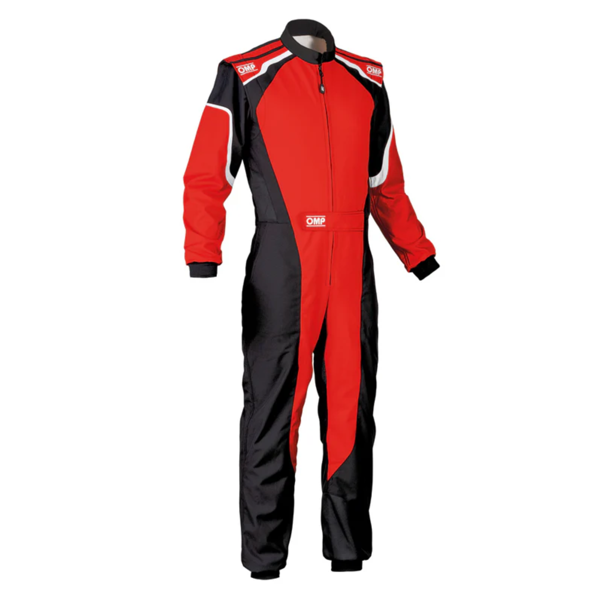 The red and black OMP KS-3 Kart Racing Suit.