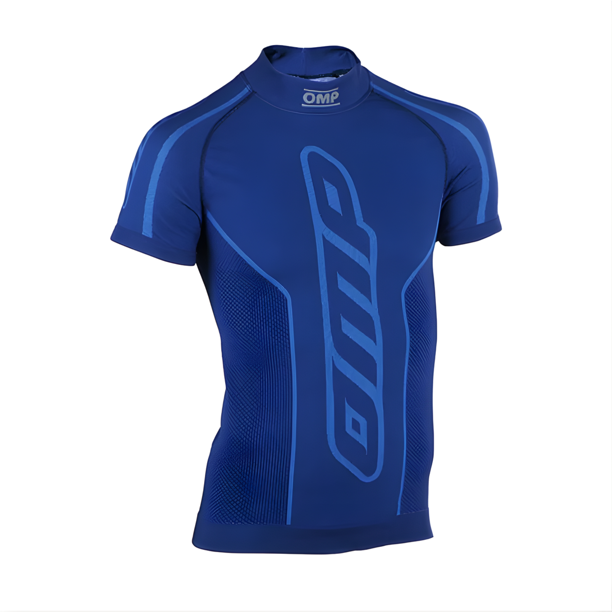 The blue OMP KS Karting T-Shirt.