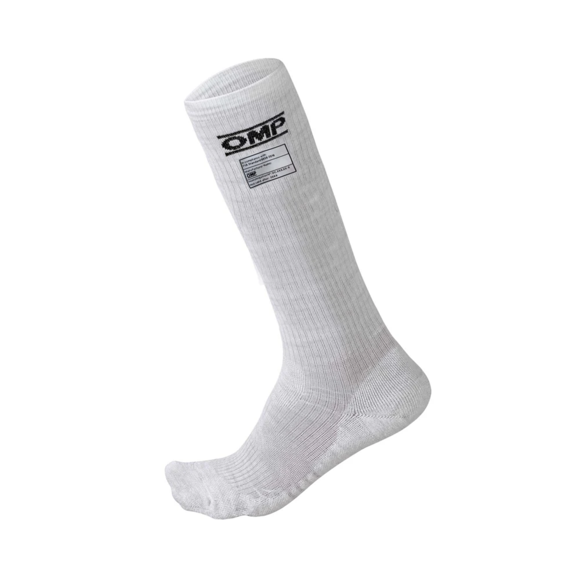 The white OMP One Racing Socks.