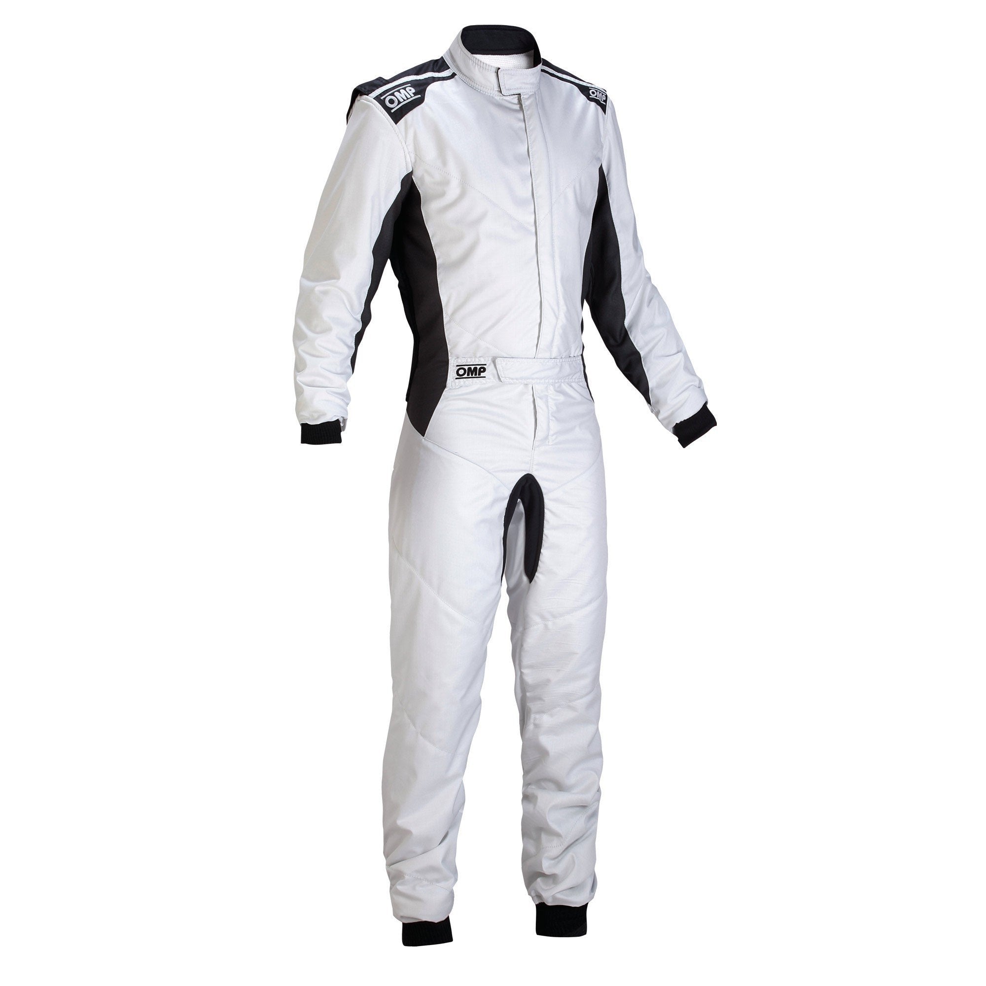 The silver (white) OMP One-S Racing Suit.