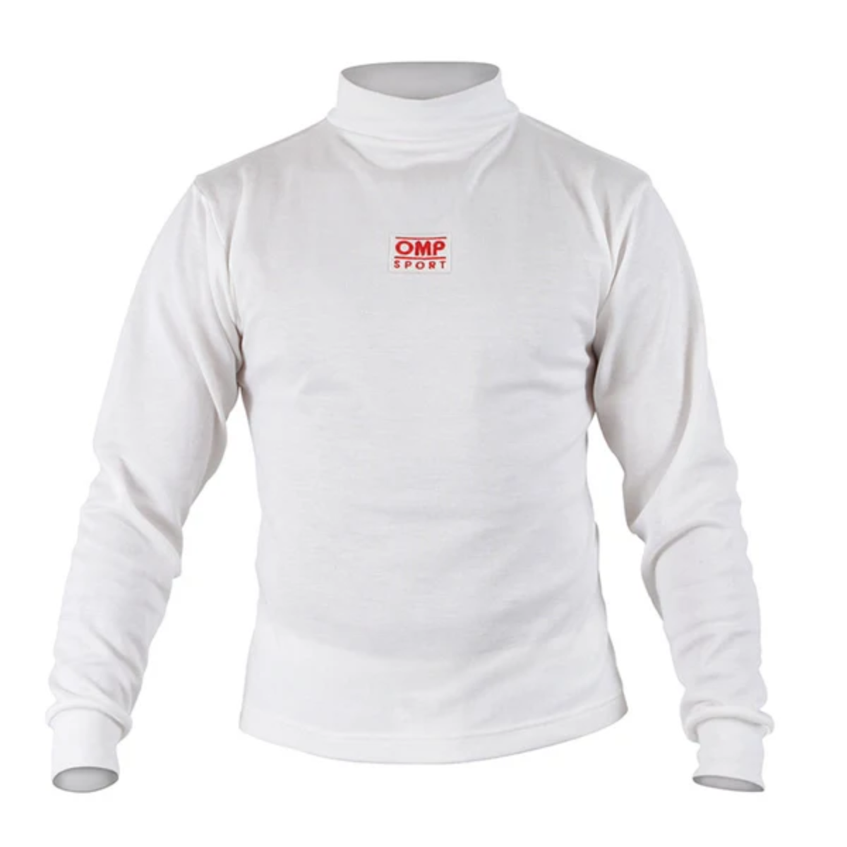 The white OMP OS 40 Fire Resistant Racing Undershirt.