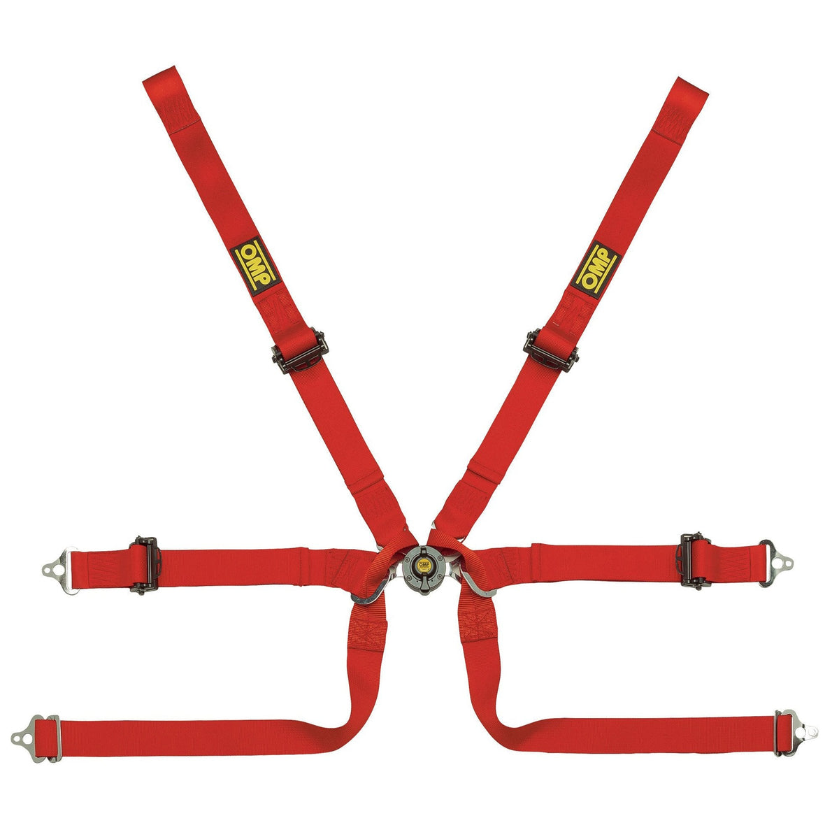 The FIA 8853-2016 homologated OMP Tecnica 2 Formula Racing Harness.