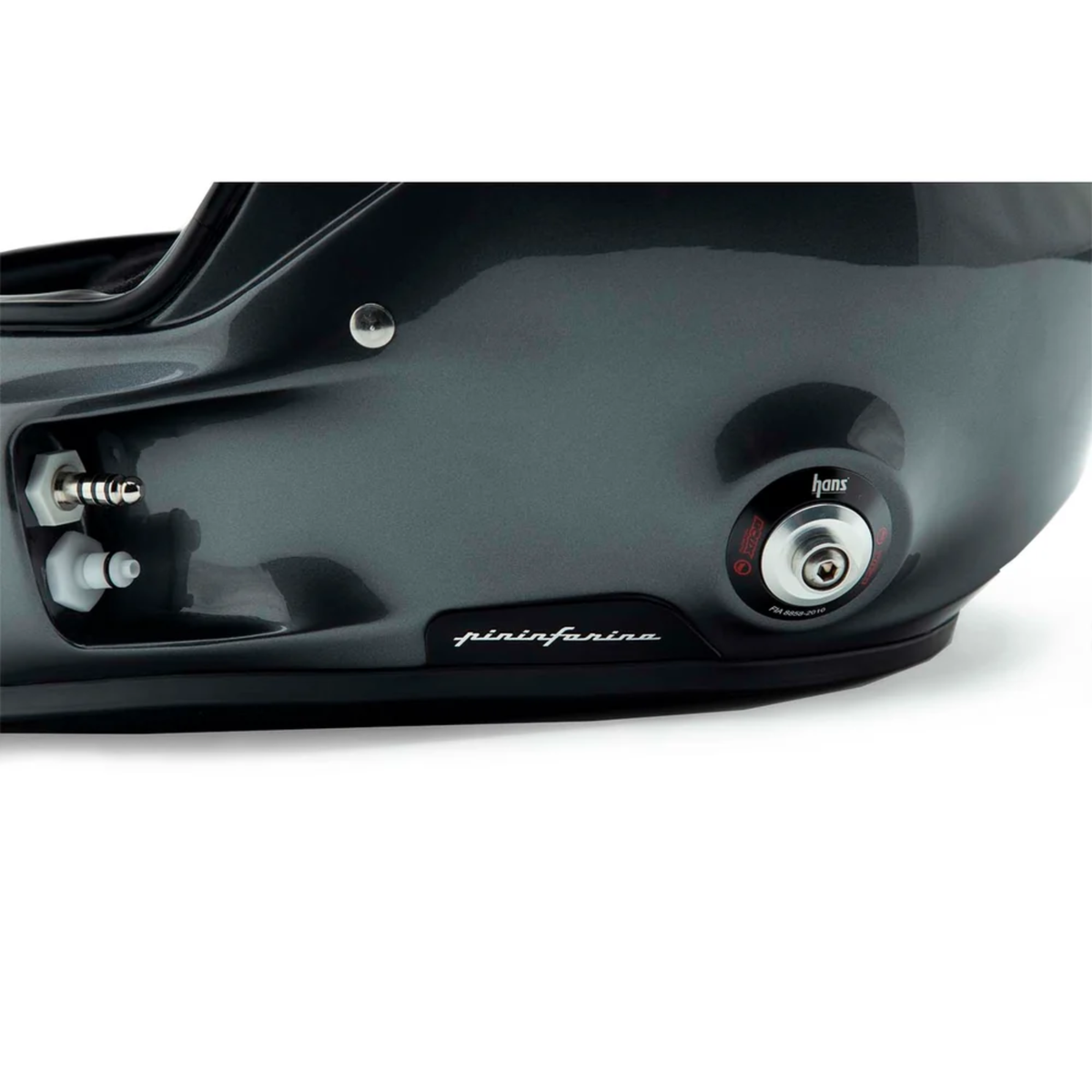 The SA2020 Roux Pininfarina GT Loaded Racing Helmet shown close up.