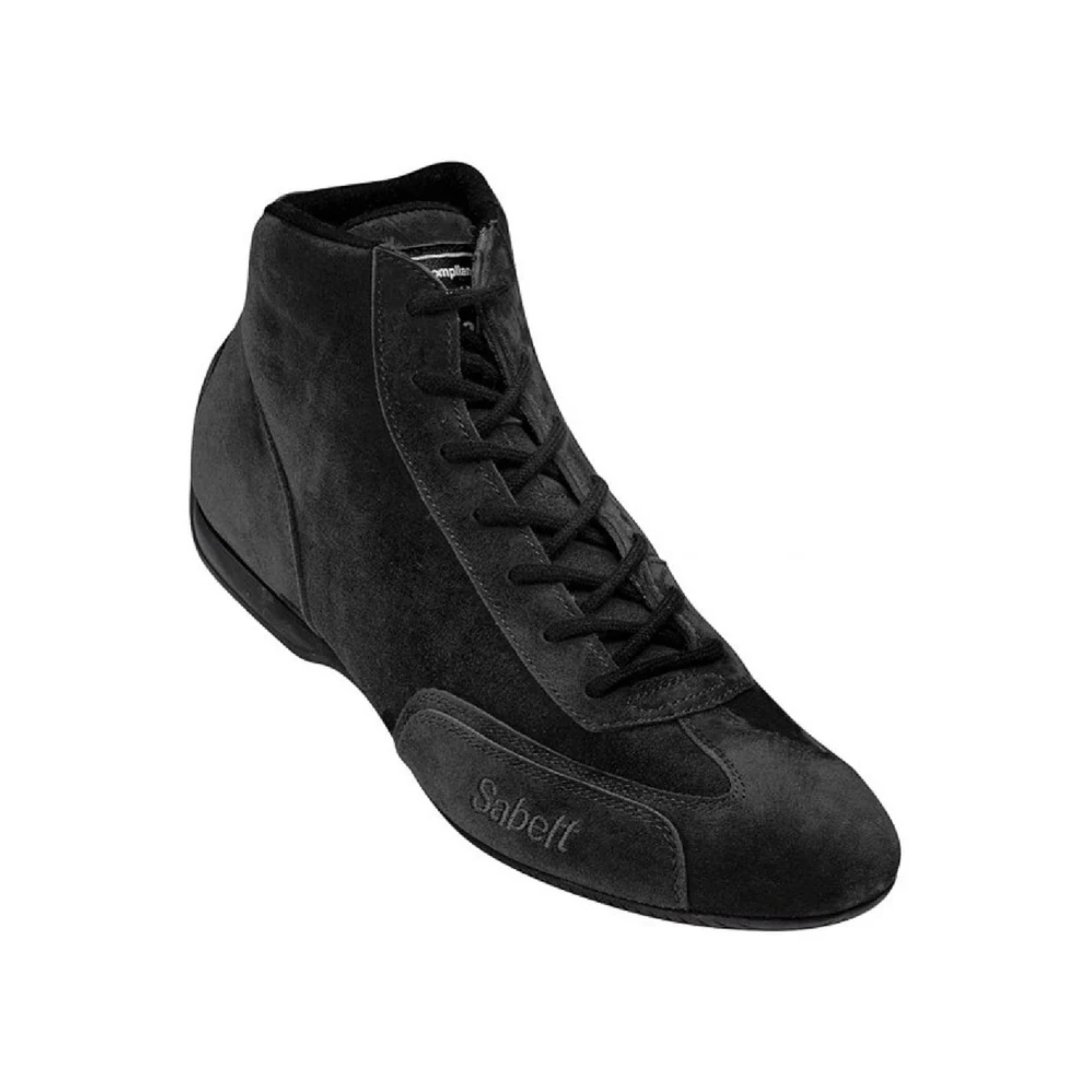 A single black Sabelt Classic TB-2 Racing Shoe.