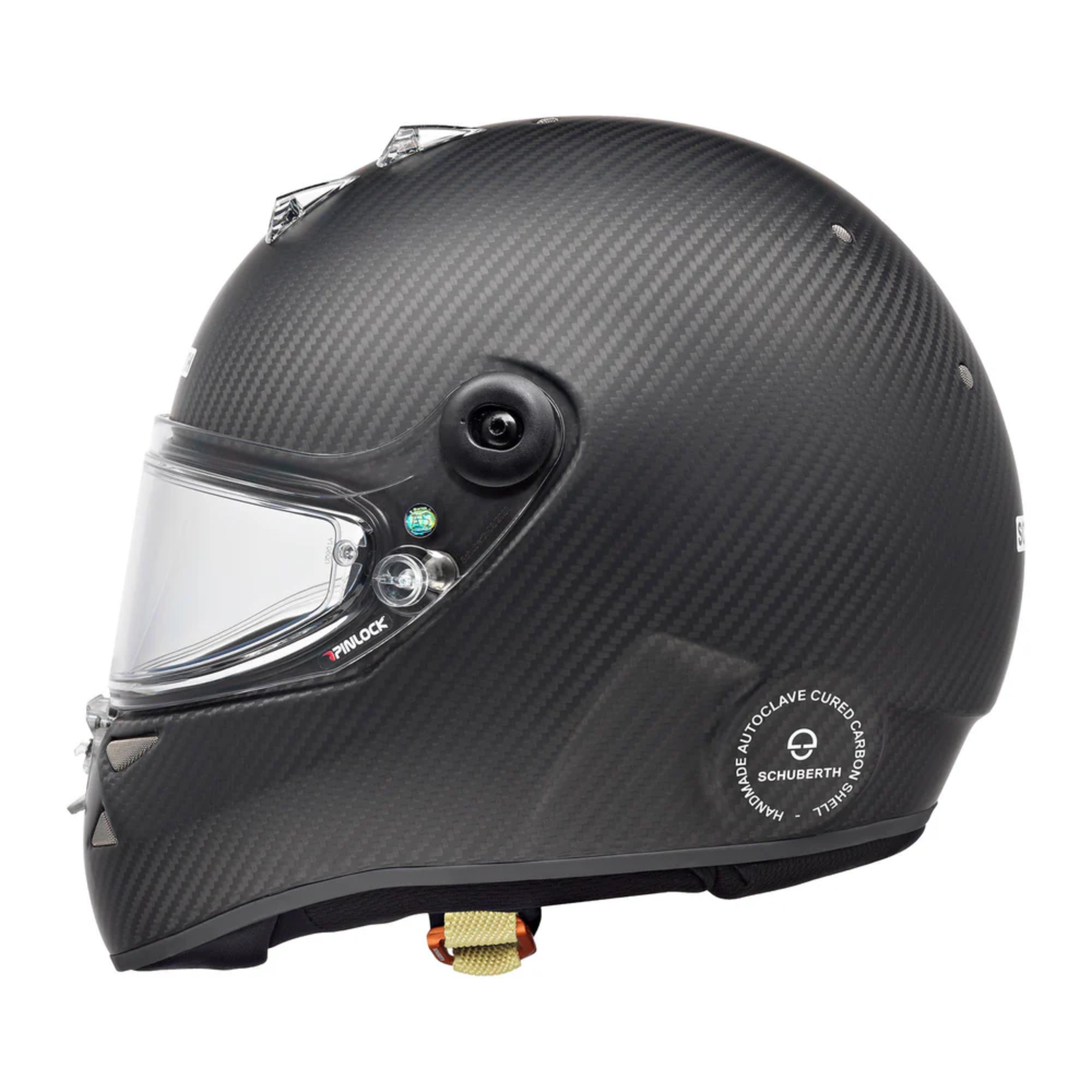 The side of the Schuberth SK1 Carbon CMR-2016 Karting Helmet from Schuberth.