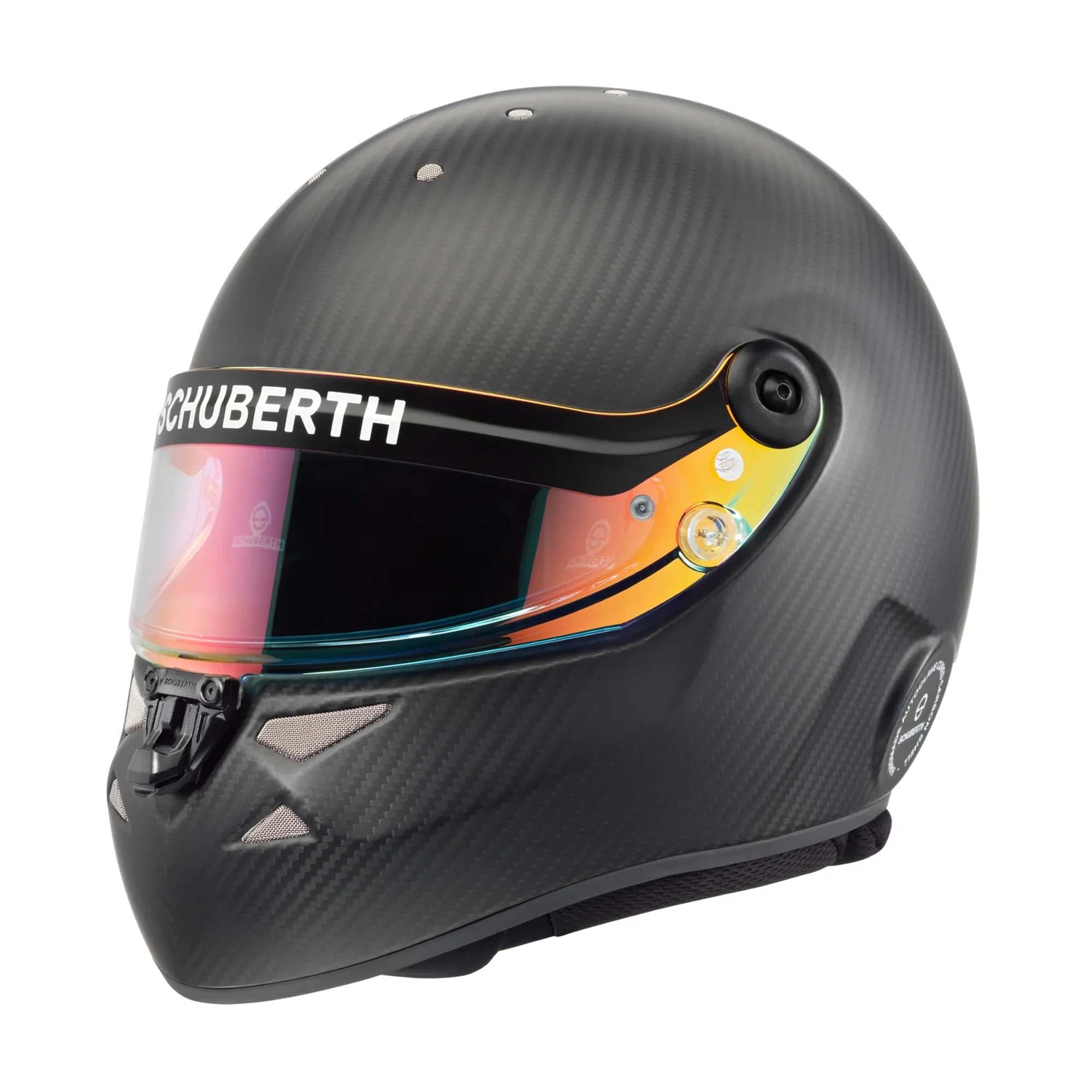 The Schuberth SK1 Carbon Evo Karting Helmet.