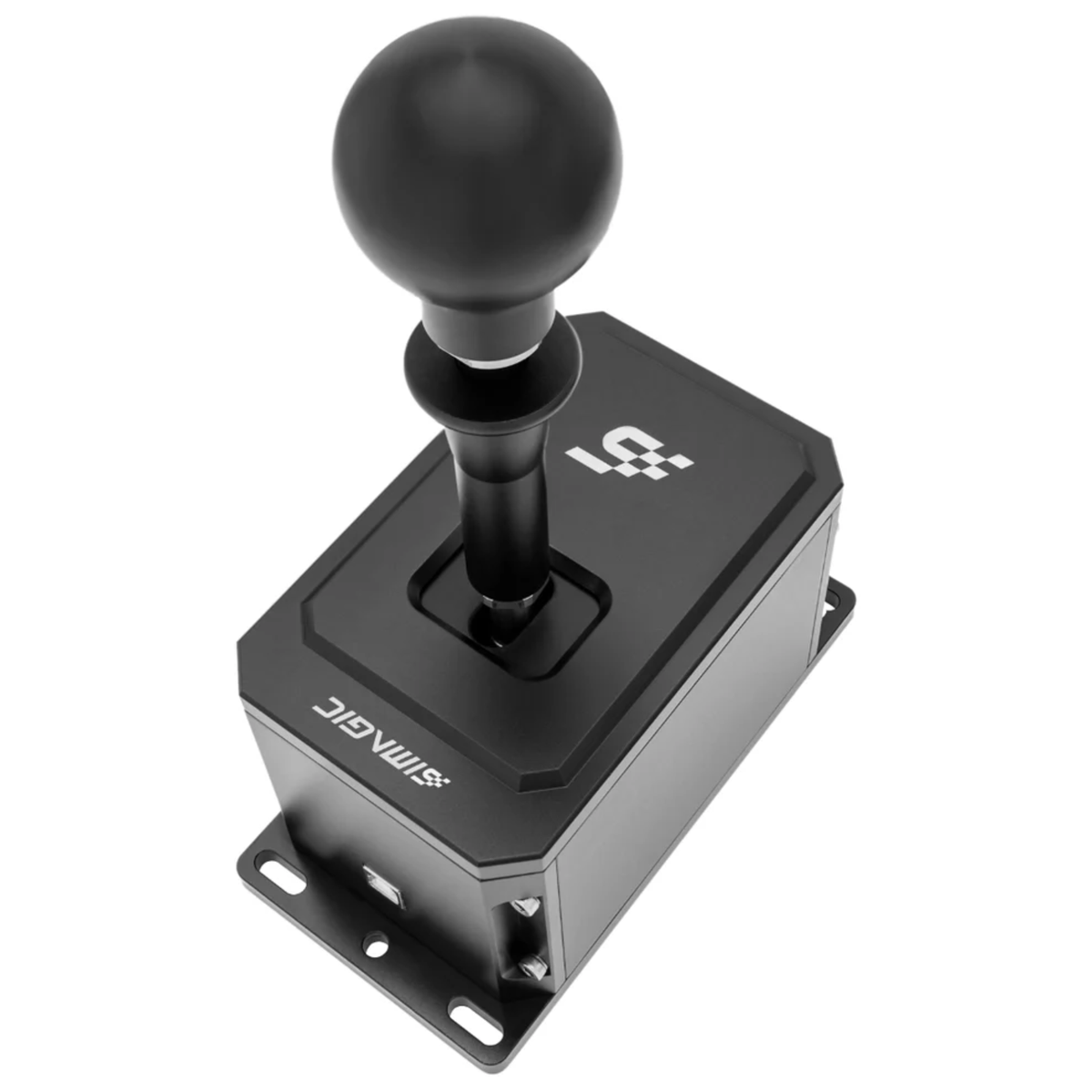 The top of the Simagic DS-8X Shifter Dual Mode H Pattern and Sequential Shifter.